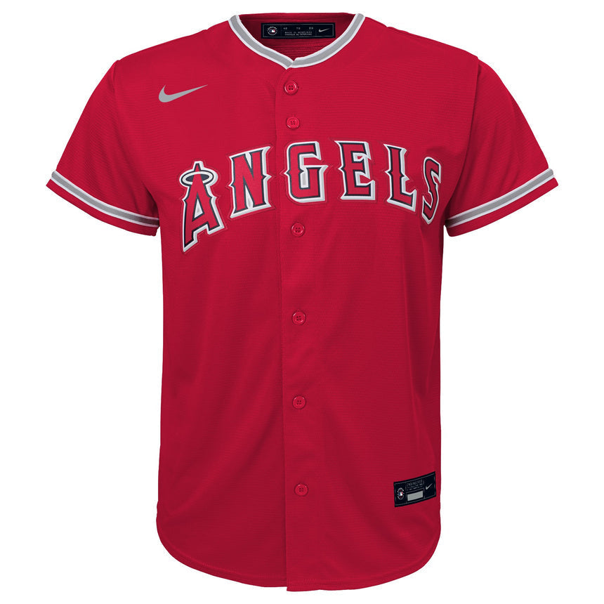 Preschool Mike Trout Los Angeles Angels Red Child Replica Team Jersey