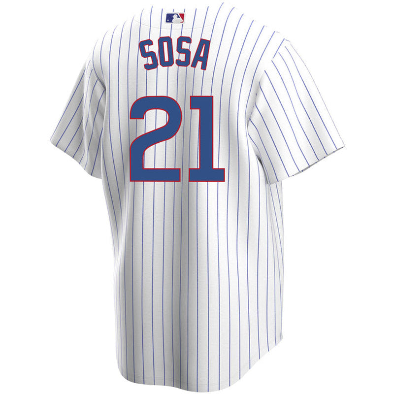 Men's Chicago Cubs Sammy Sosa Replica Home Jersey - White