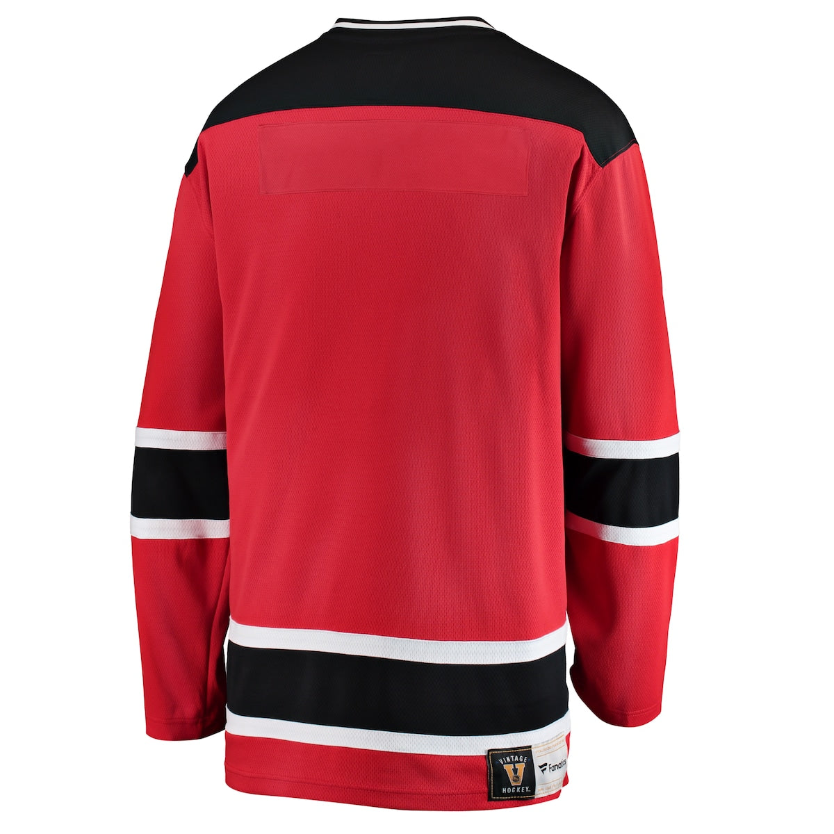 Men's  Fanatics Devils Premier Breakaway Heritage Blank Jersey - Red