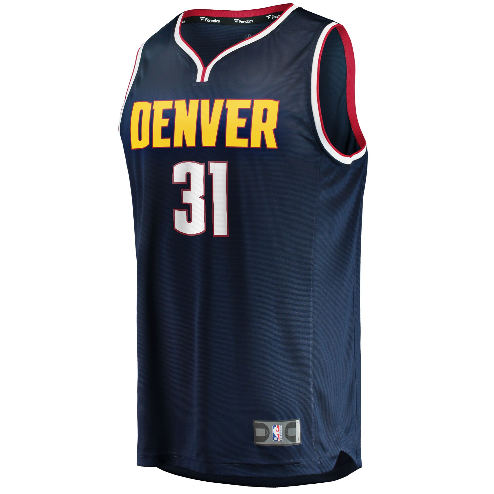 Vlatko Cancar Denver Nuggets Fanatics Branded 2021/22 Fast Break Replica Jersey - Icon Edition - Navy