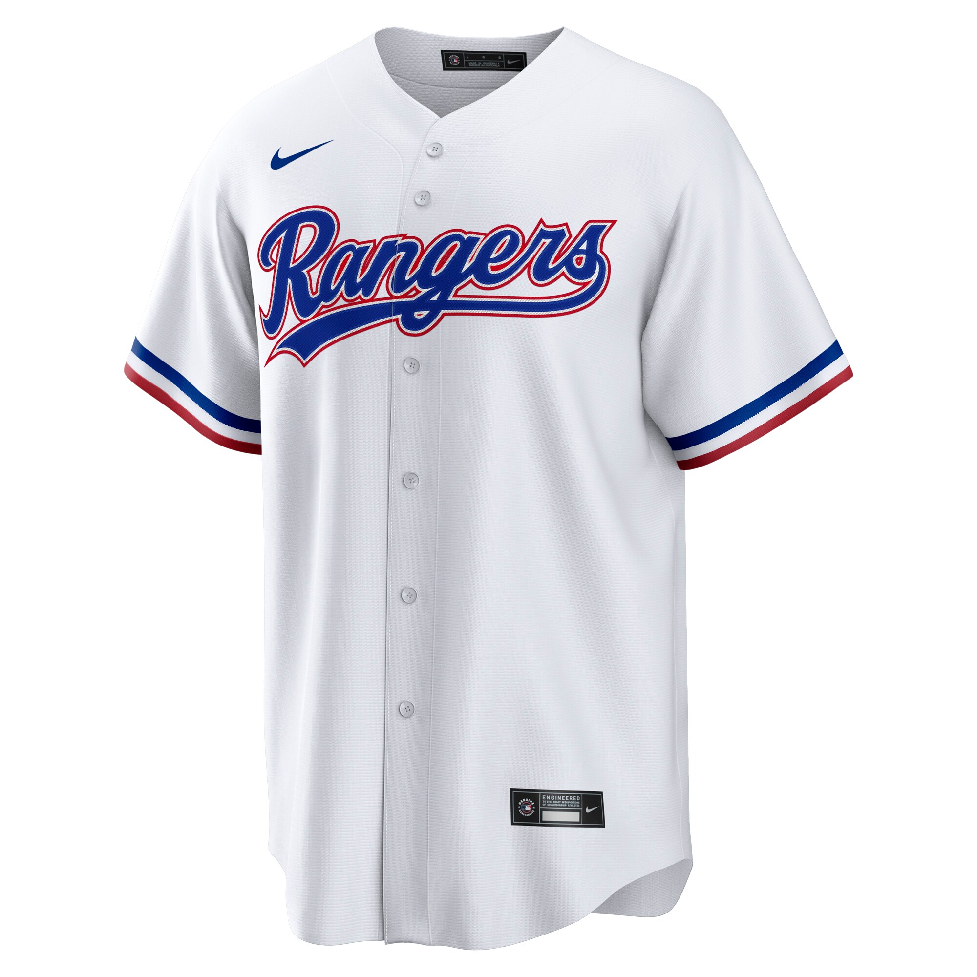 Jordans Montgomery Texas Rangers Nike Home Replica Player Jersey - White