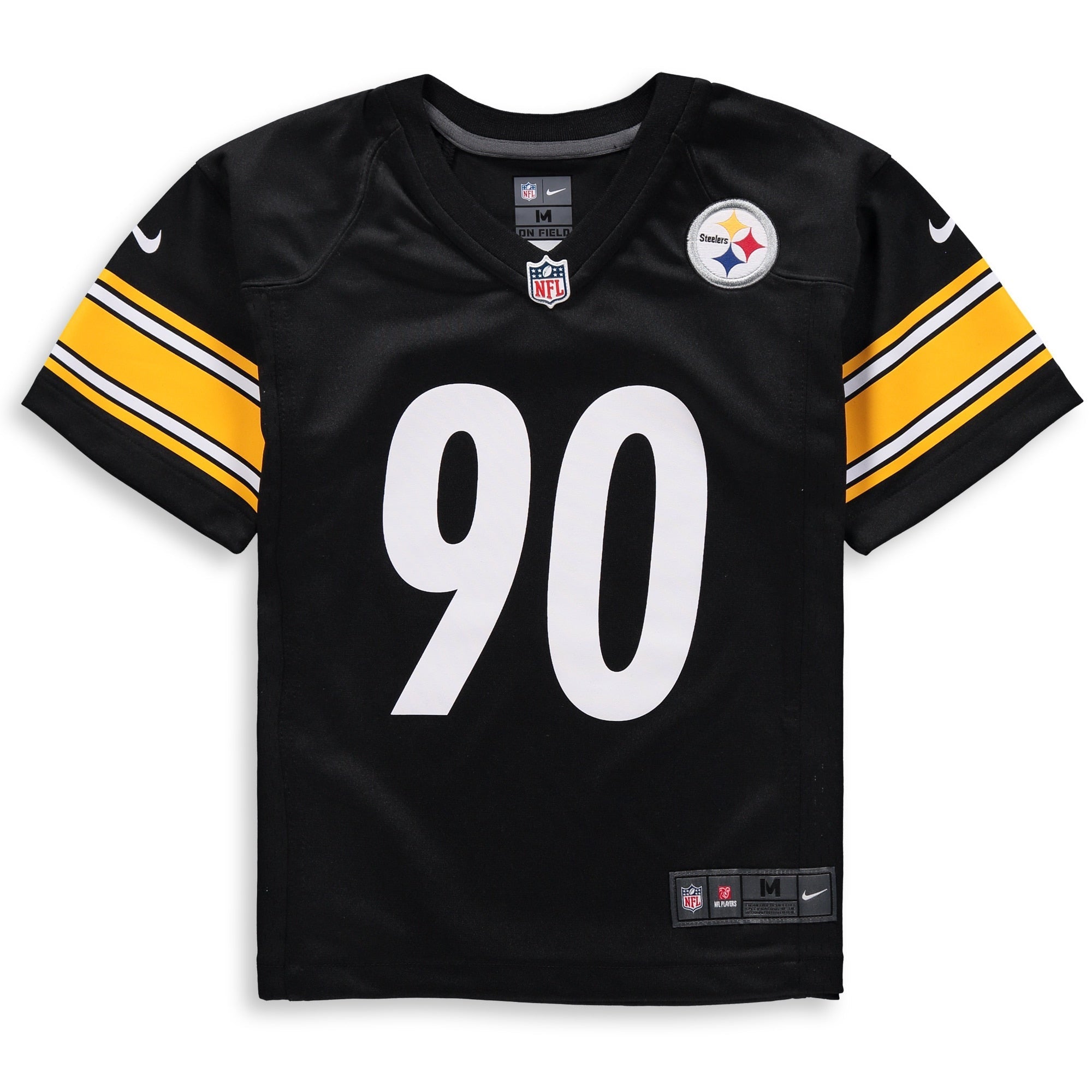 Preschool Nike T.J. Watt Black Pittsburgh Steelers Game Jersey