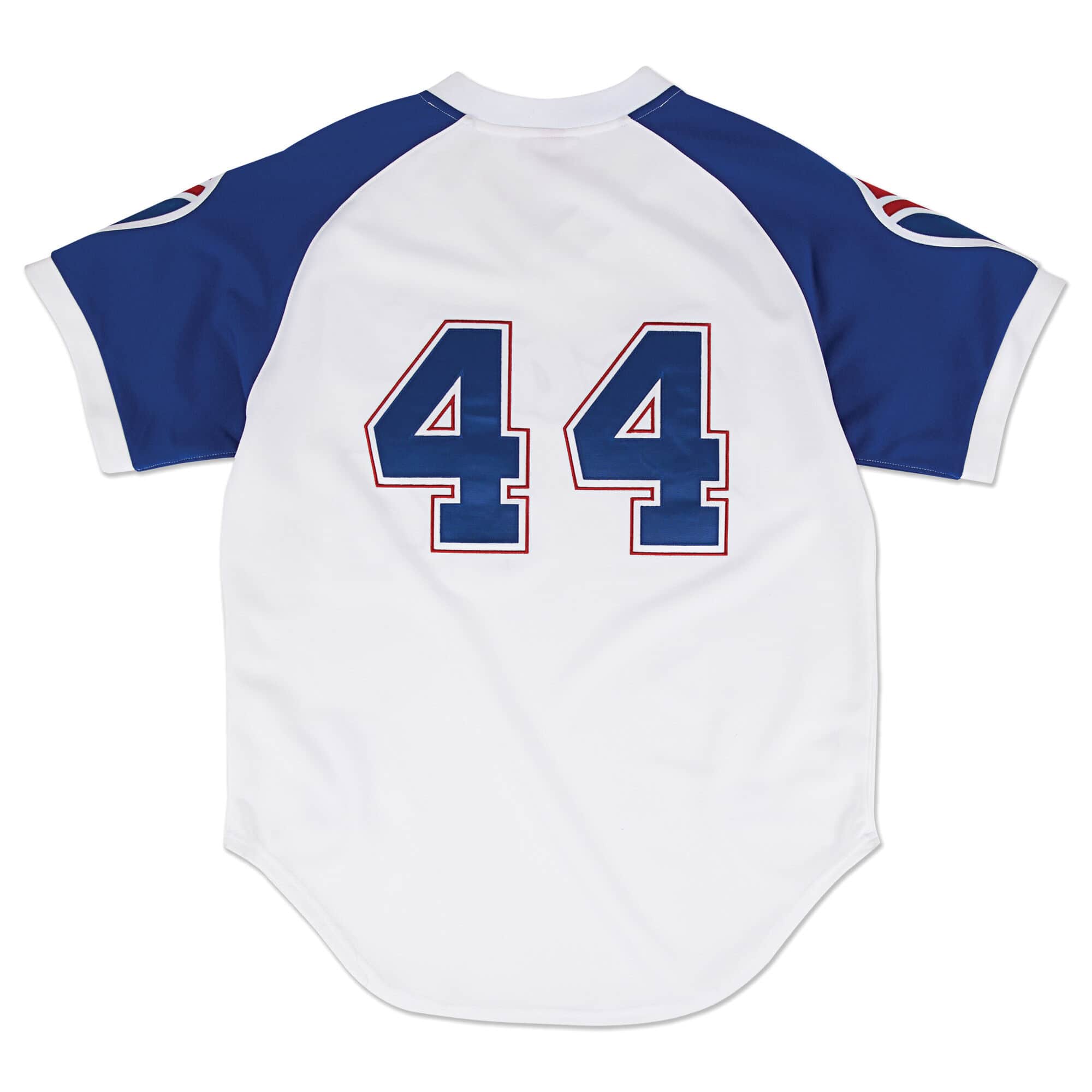 Authentic Jersey Atlanta Braves Home 1974 Hank Aaron