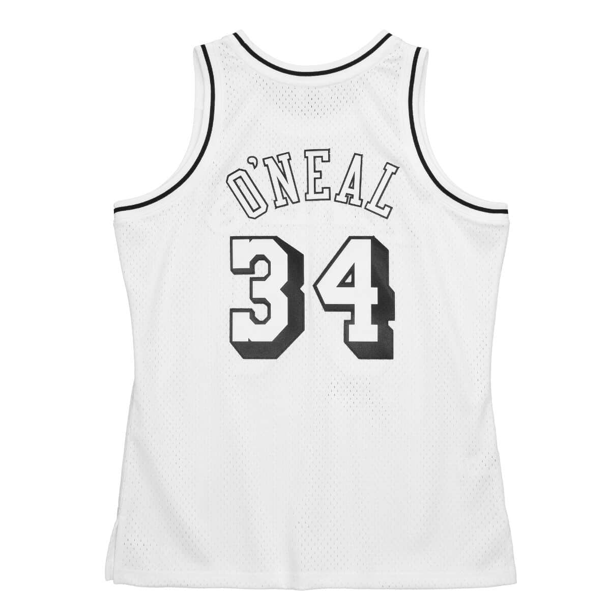 White Black Swingman Shaquille O'Neal Los Angeles Lakers 1996-97 Jersey