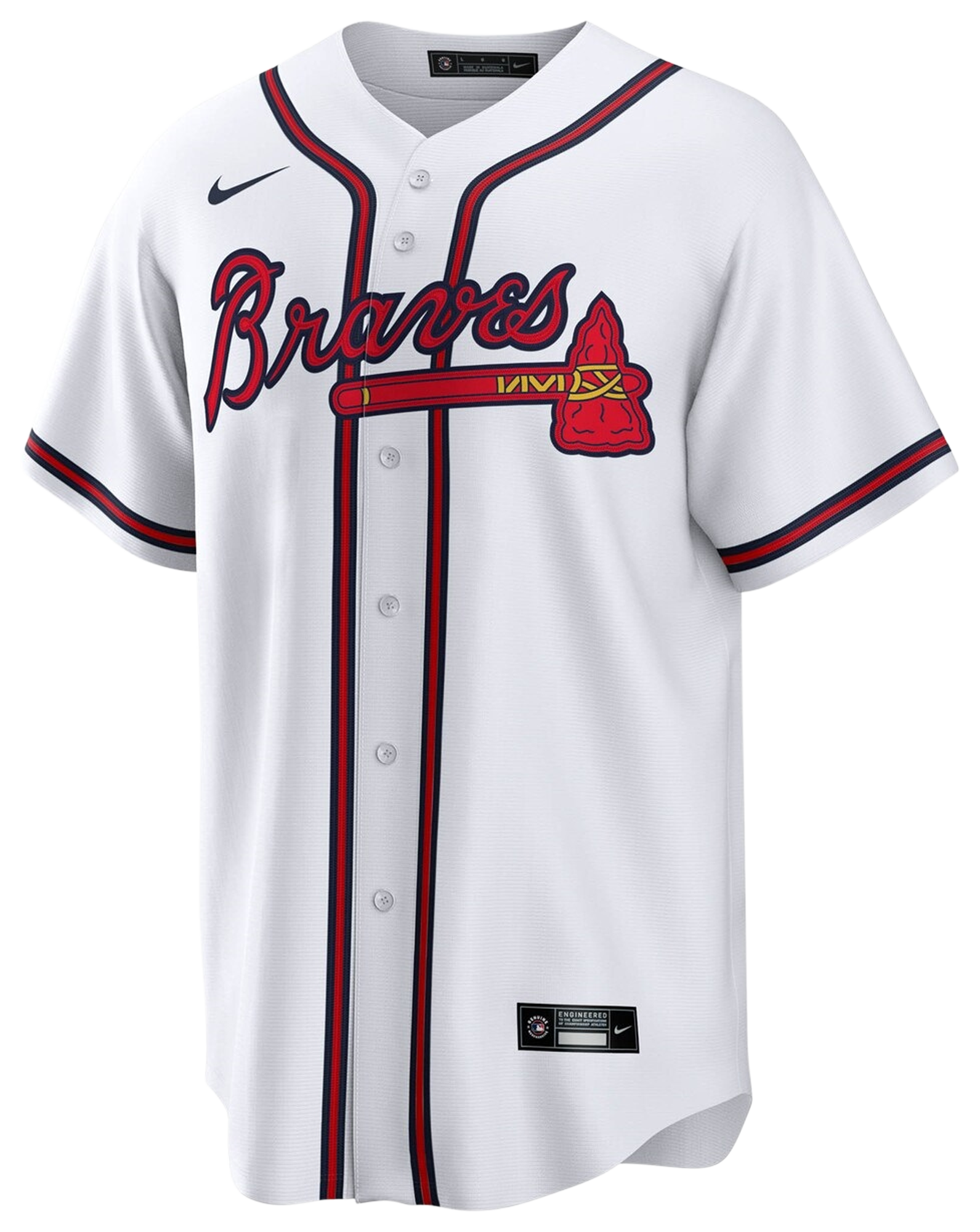 Men's Acuna Jr Ronald Nike Braves Replica Player Jersey - White