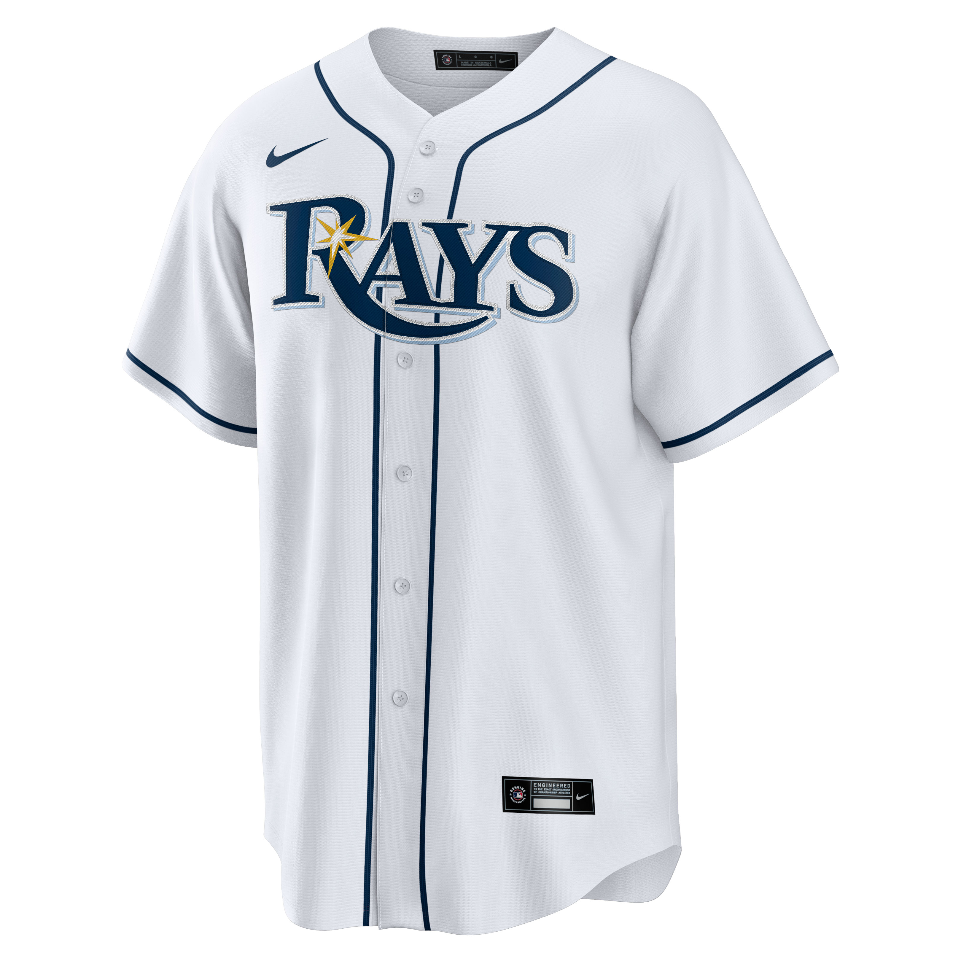 Francisco Mejia Tampa Bay Rays Nike Home  Replica Player Jersey - White
