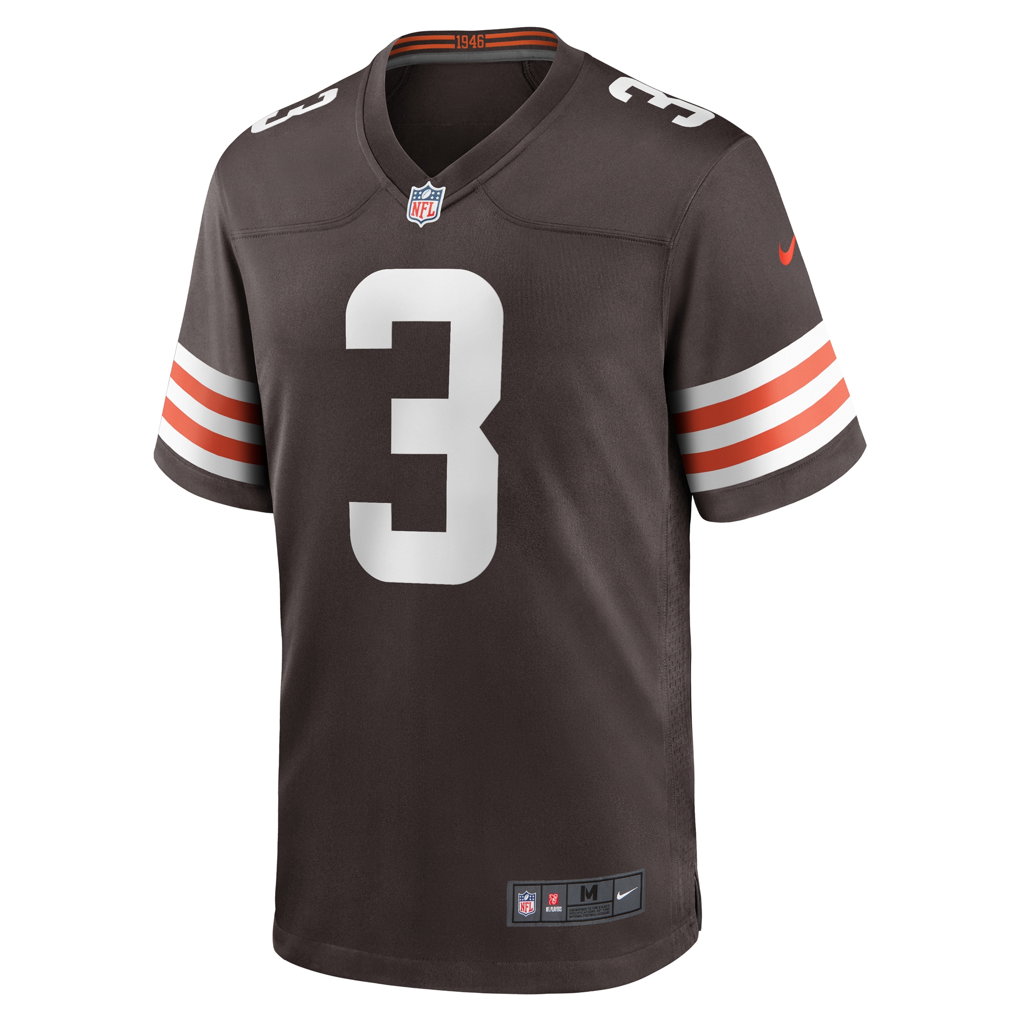 Marquise Goodwin Cleveland Browns Nike Team Game Jersey -  Brown