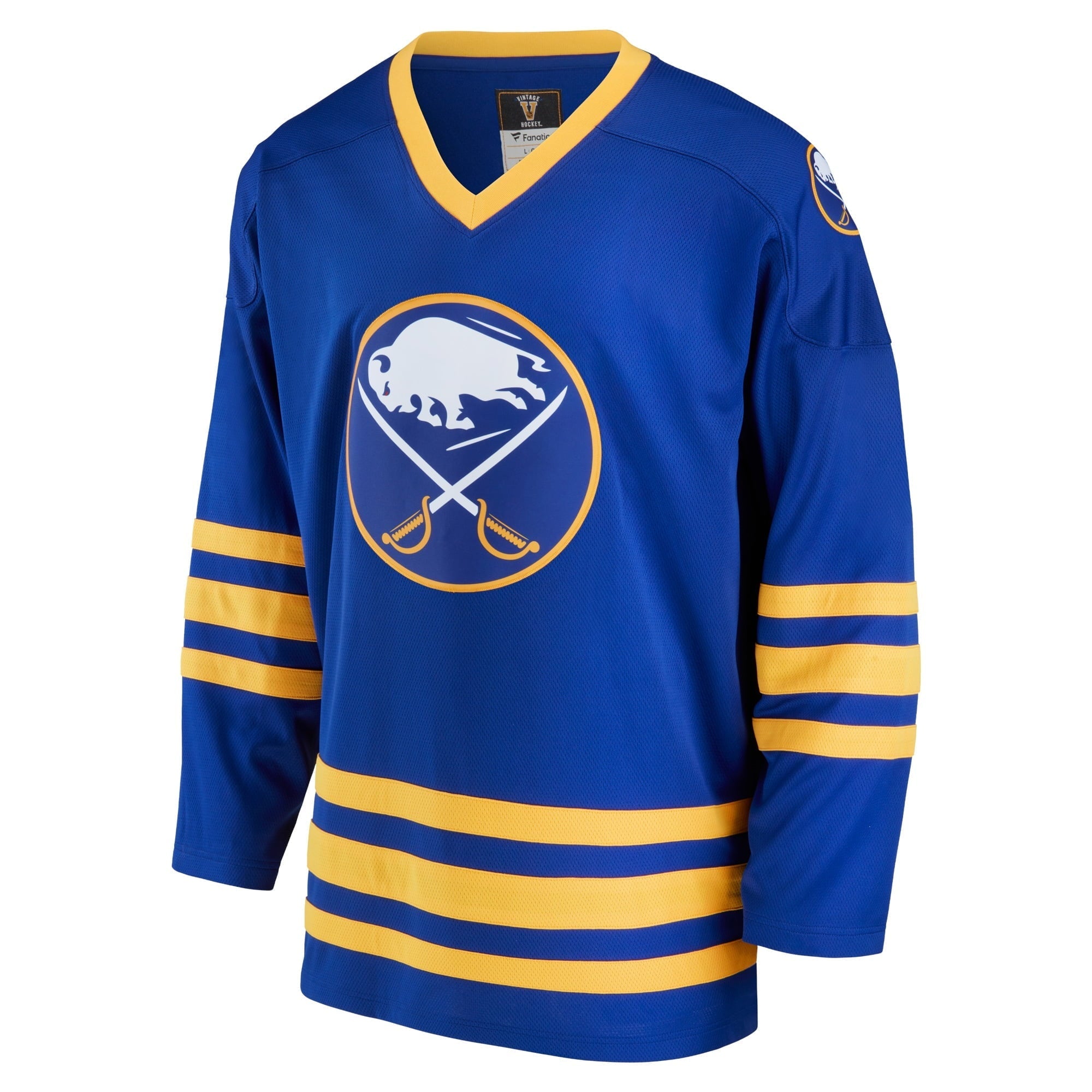Men's Fanatics Branded Royal Buffalo Sabres Premier Breakaway Heritage Jersey