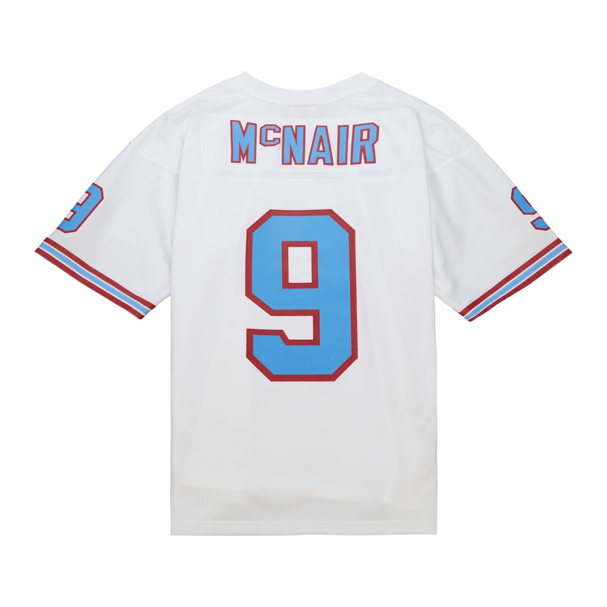 Legacy Steve Mcnair Tennessee Oilers White 1998 Jersey