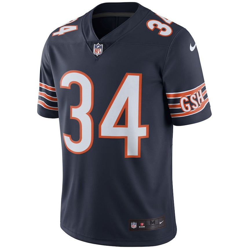 Men's Chicago Bears Walter Payton Navy Retired Player Vapor Untouchable Limited Throwback Jersey