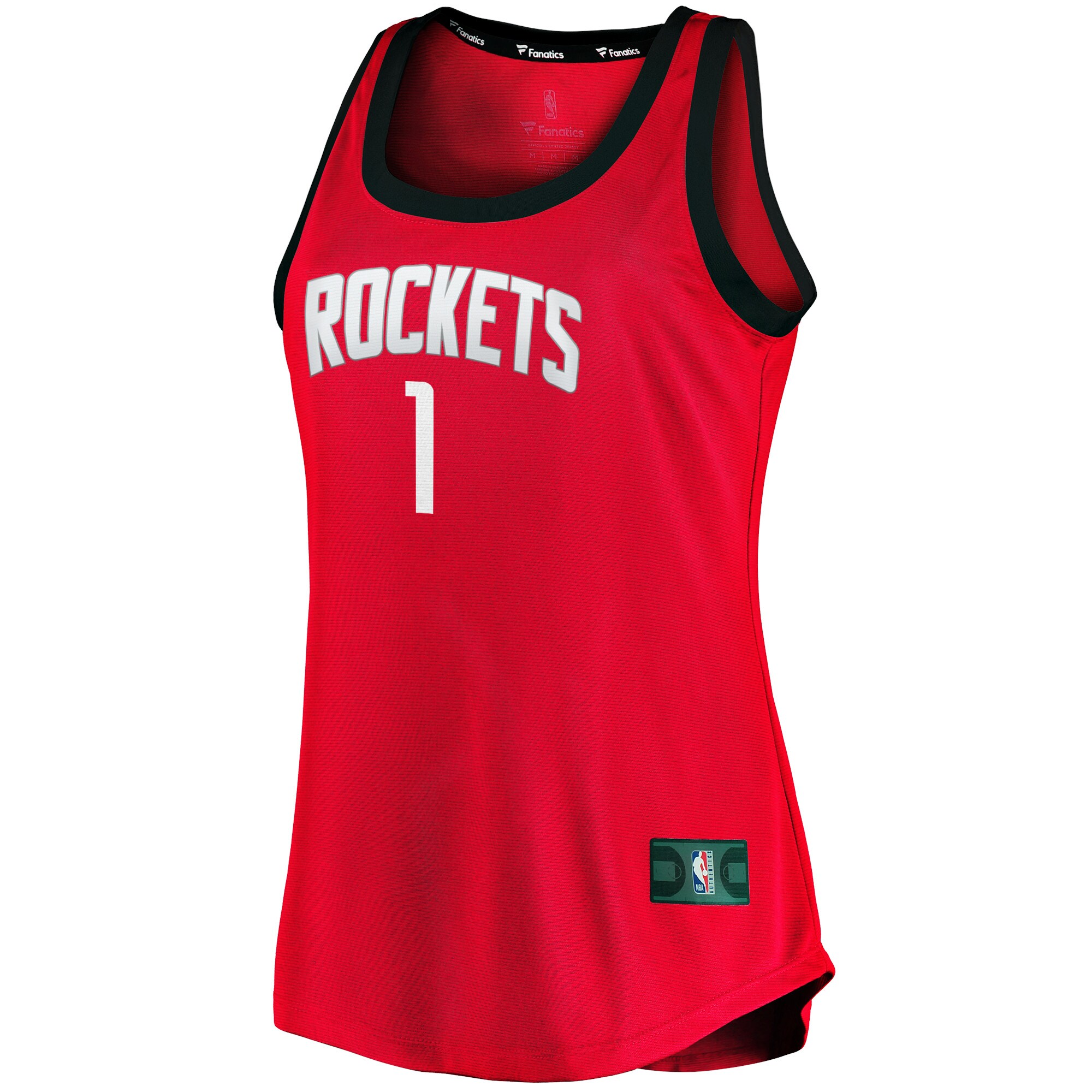 John Wall Houston Rockets Fanatics Branded Women's 2020/21 Fast Break Tank Jersey - Icon Edition - Red