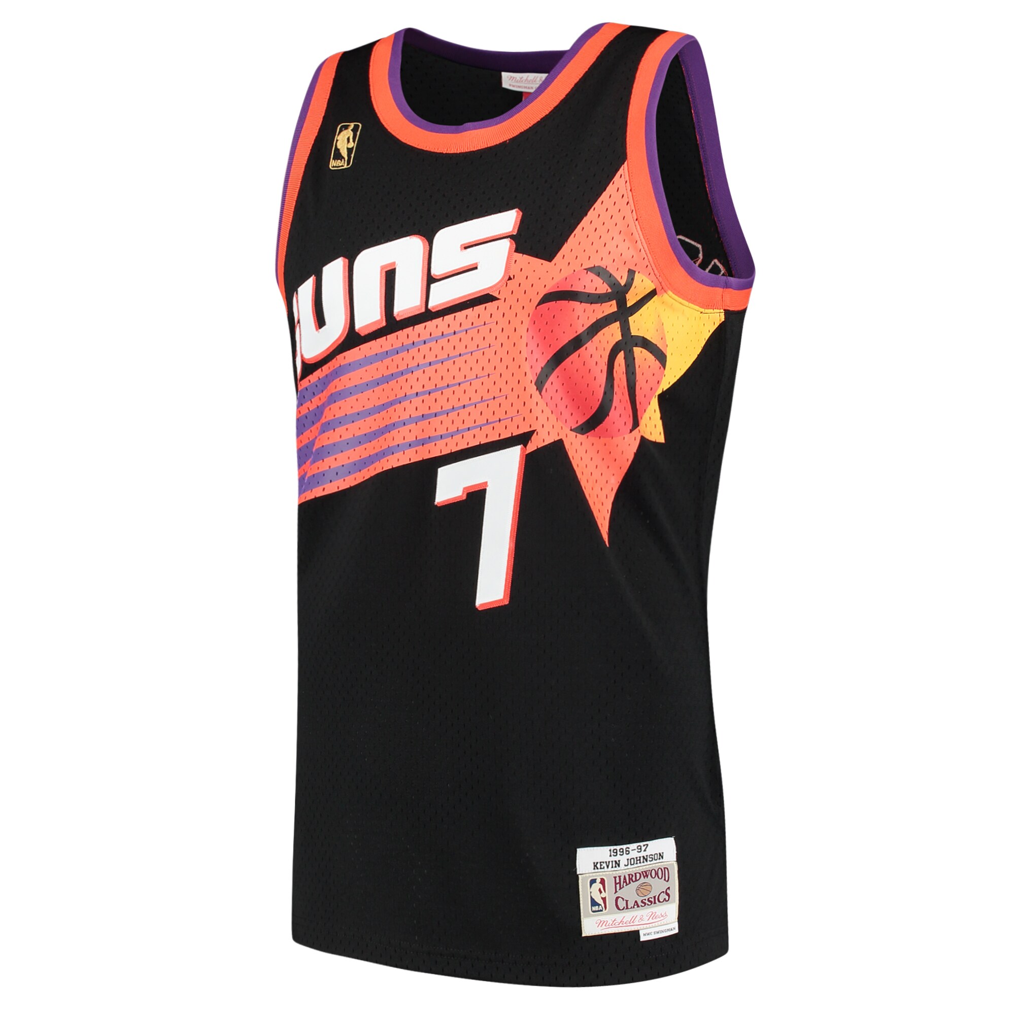 Kevin Johnson Phoenix Suns Mitchell & Ness Hardwood Classics Swingman Jersey - Black