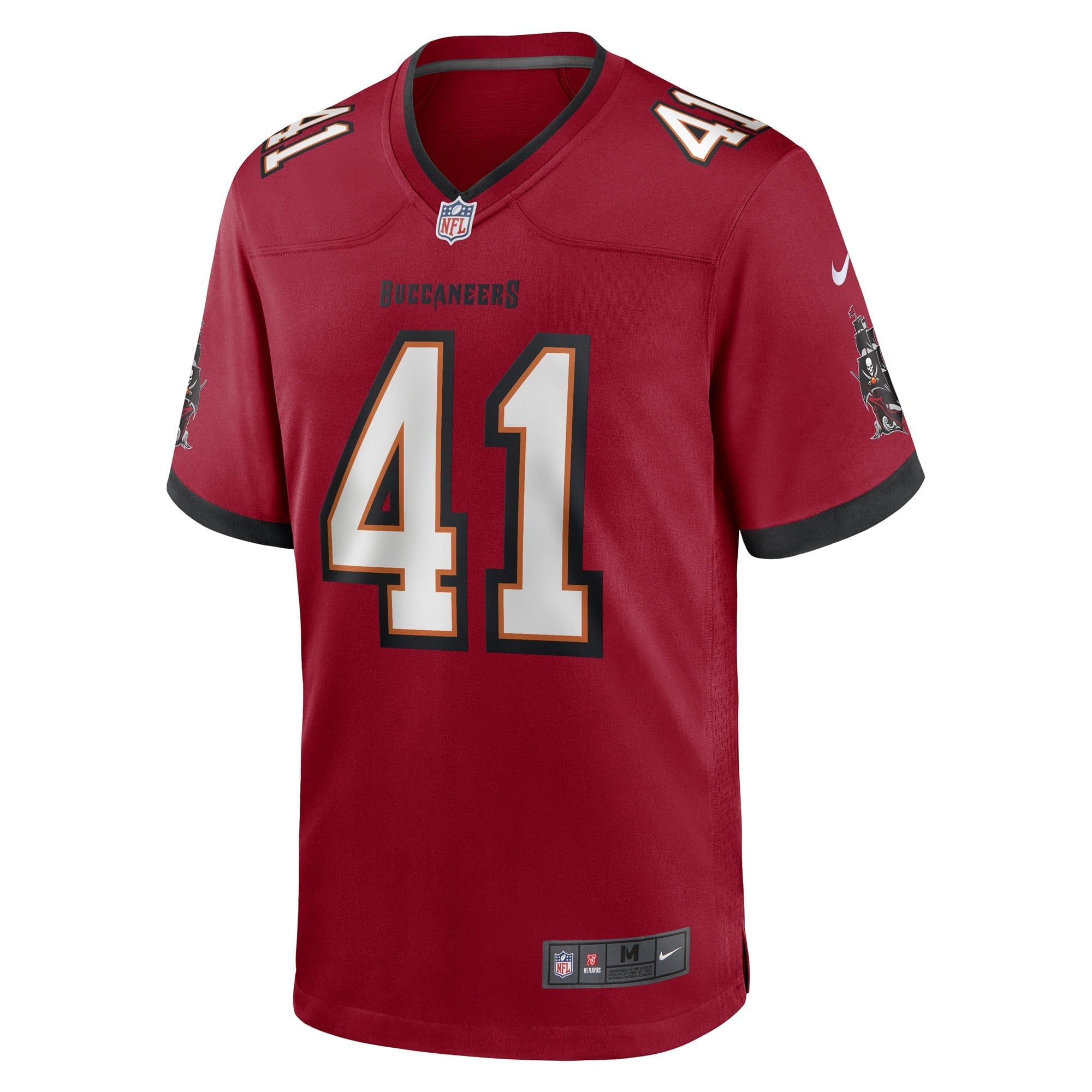 Men's Nike Ko Kieft Red Tampa Bay Buccaneers Game Player Jersey