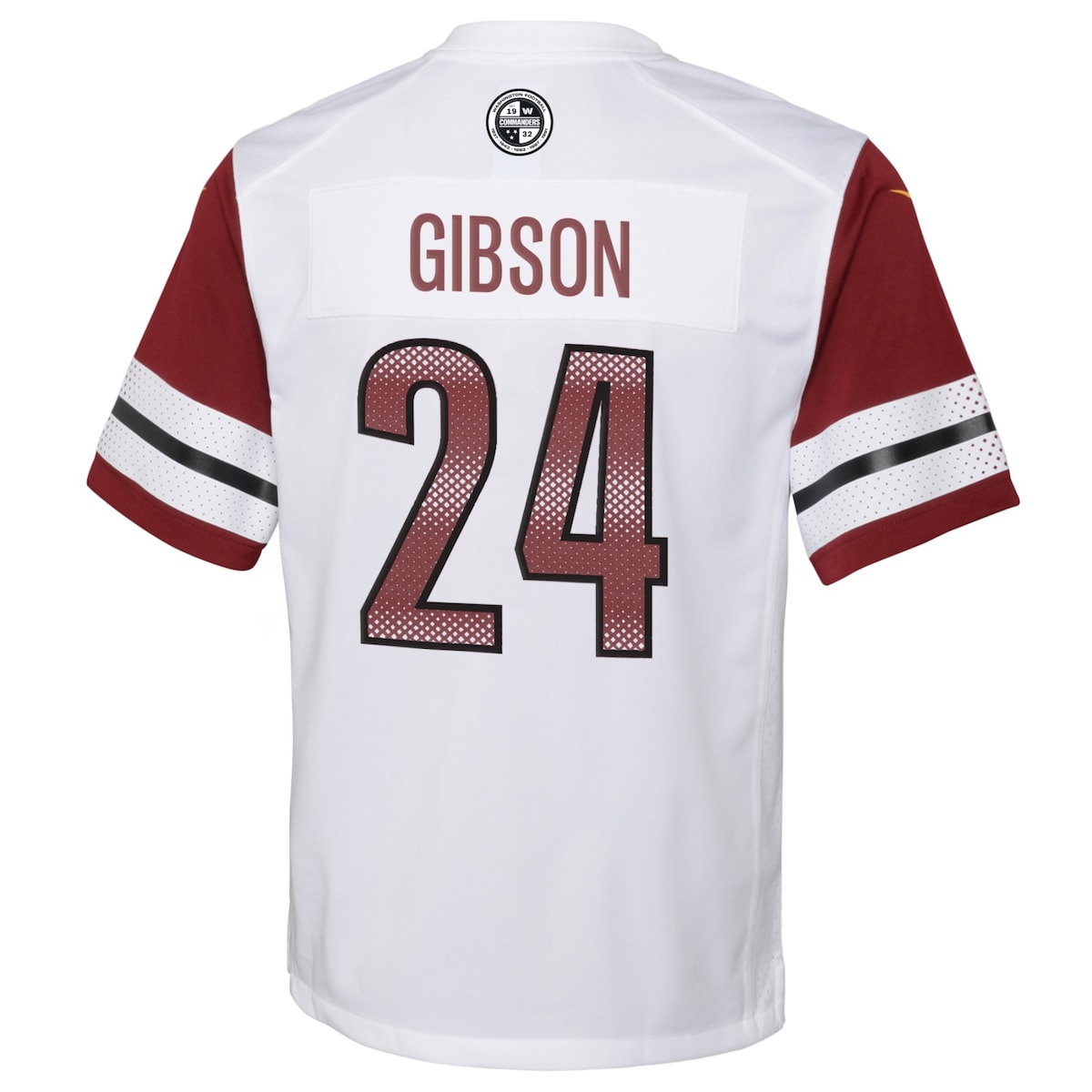 Boys' Grade School Antonio Gibson Nike Commanders Game Jersey - White