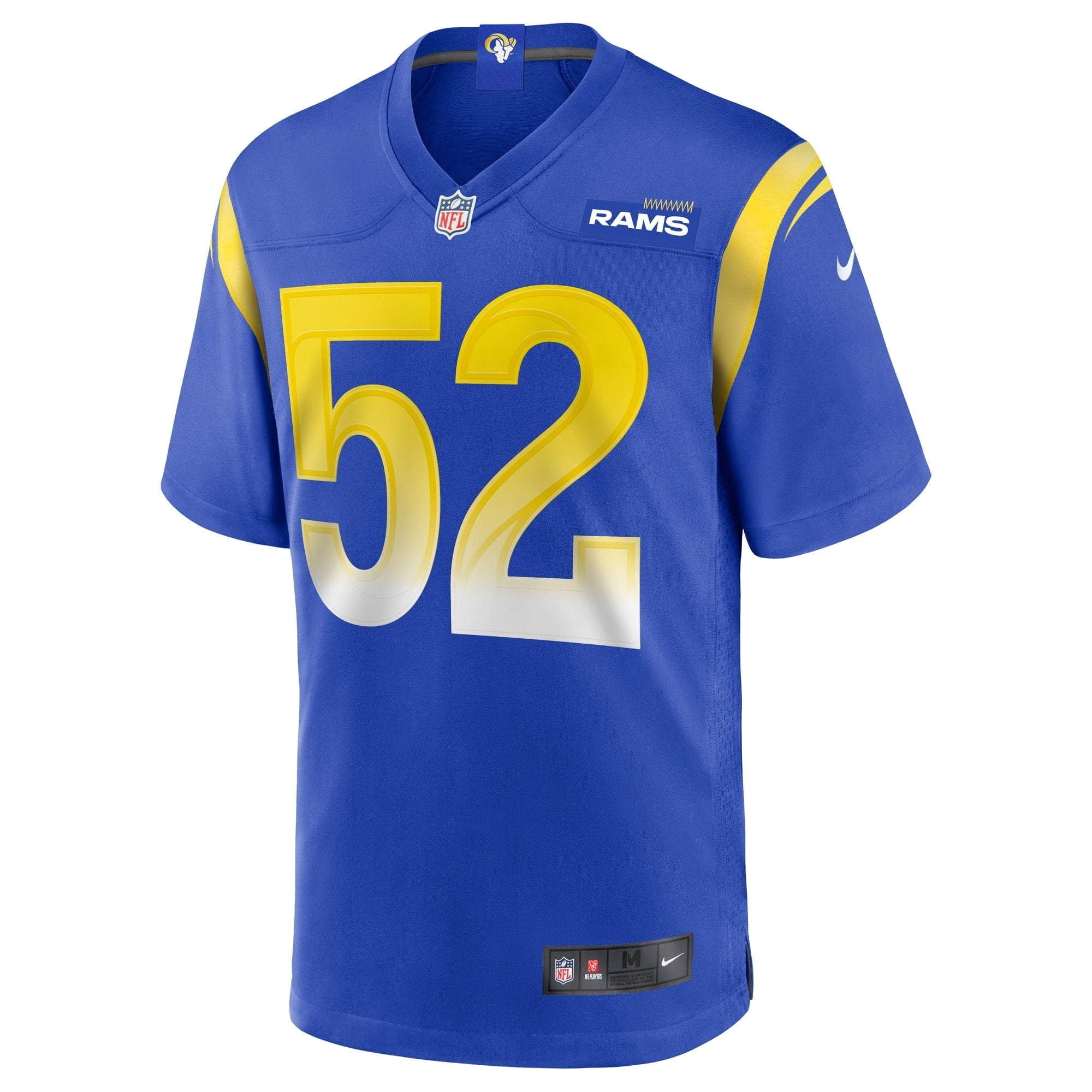 Men's Nike Terrell Lewis Royal Los Angeles Rams Game Jersey
