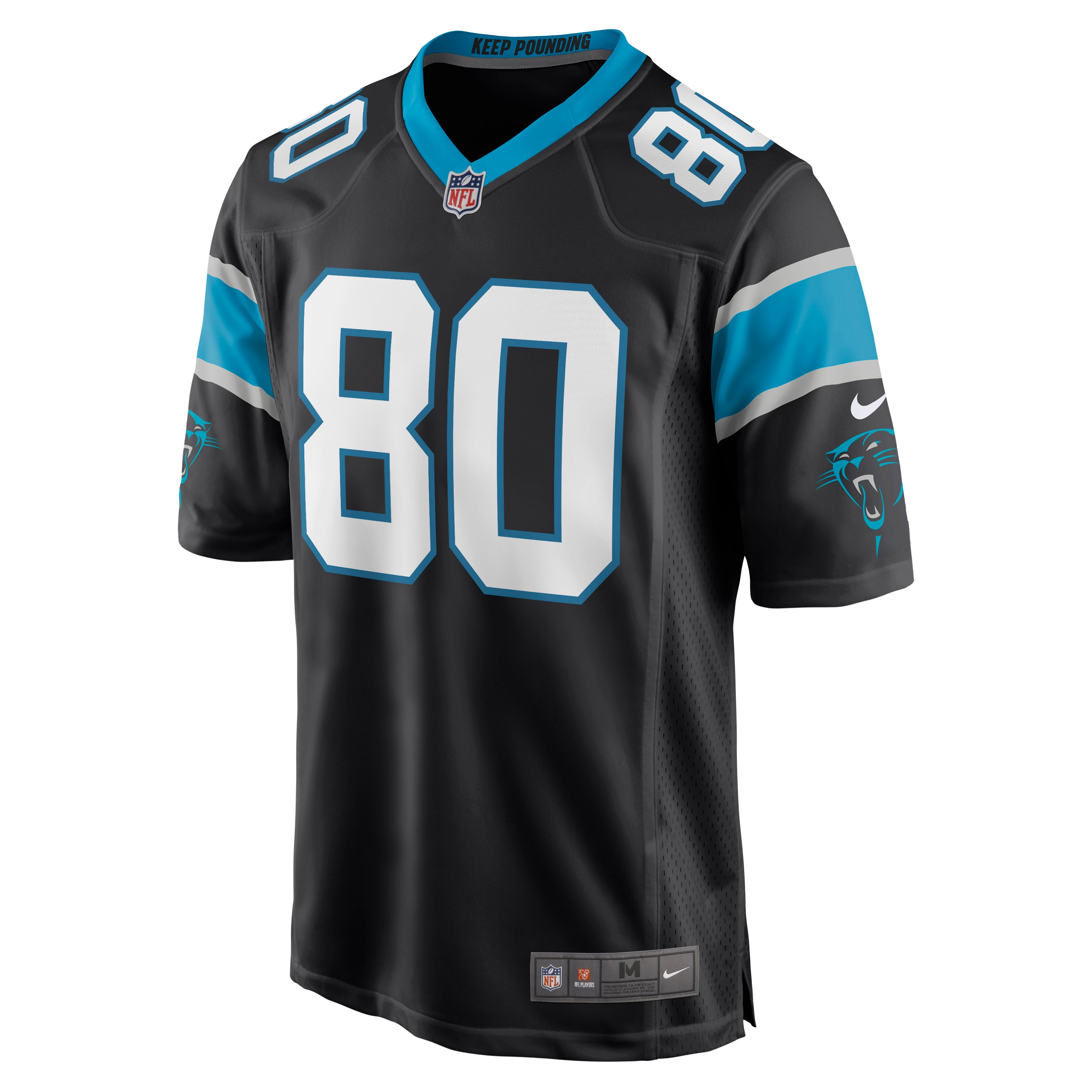 Ian Thomas Carolina Panthers Nike Game Jersey - Black
