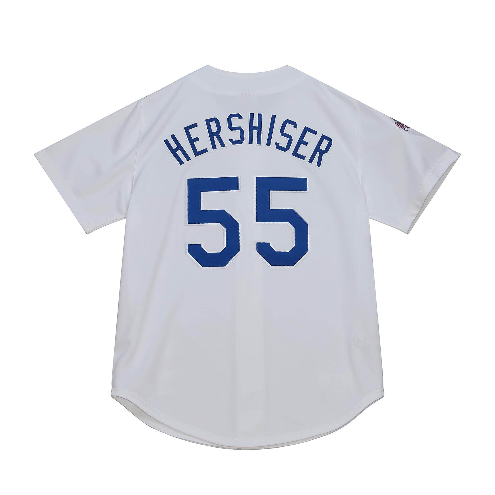 Authentic Orel Hershiser Los Angeles Dodgers Home 1988 Jersey