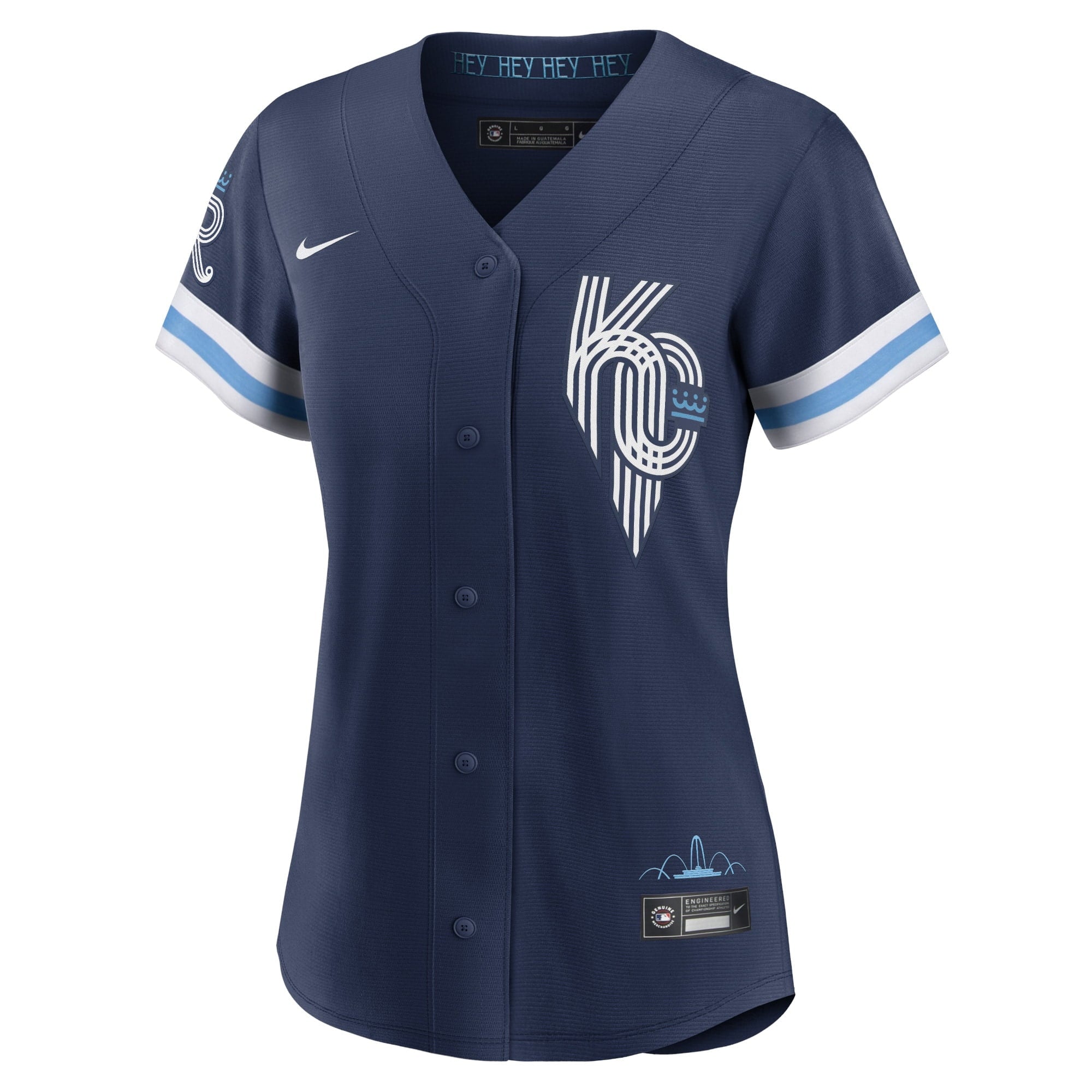 Women's Nike Andrew Benintendi Navy Kansas City Royals 2022 City Connect Replica Player Jersey