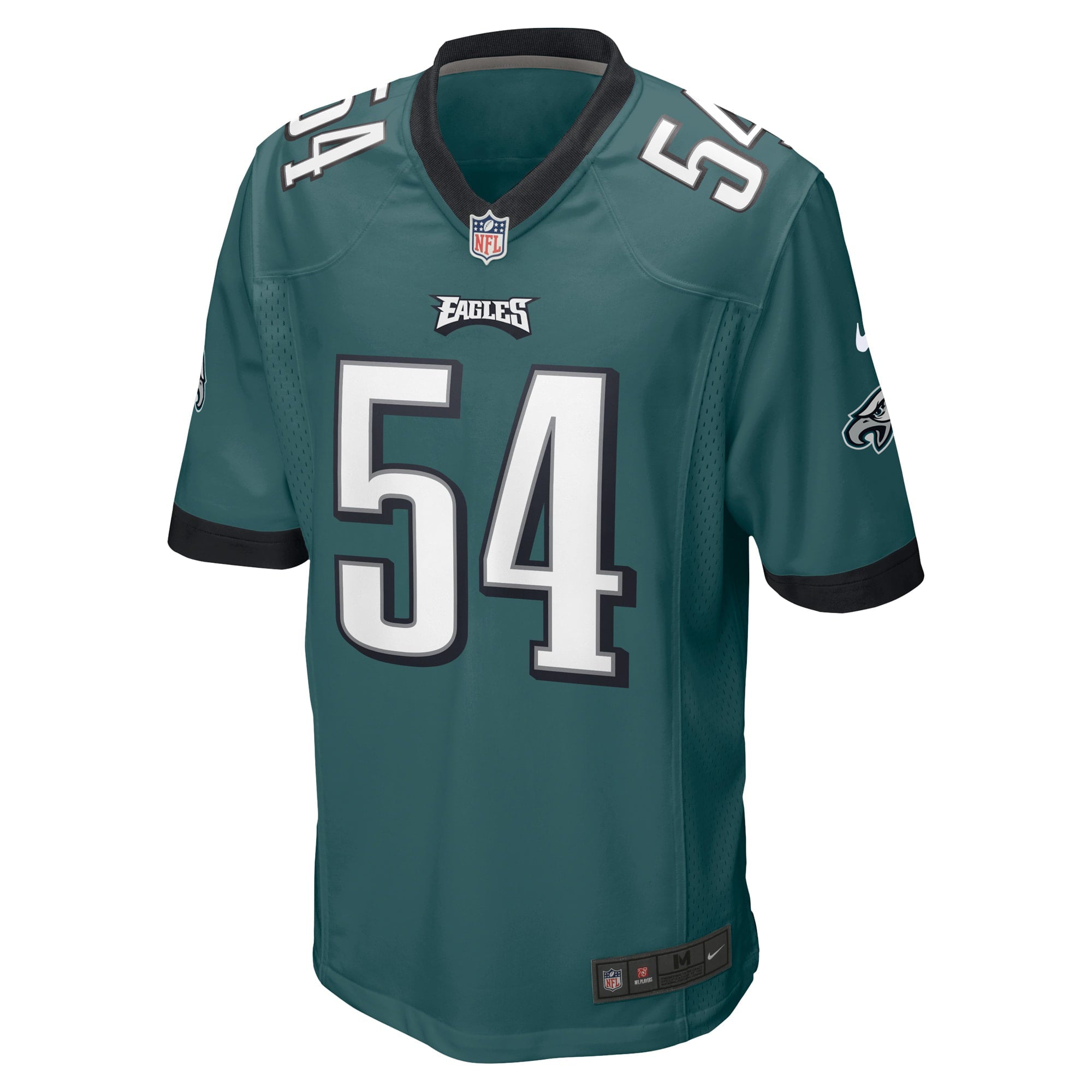 Men's Nike Shaun Bradley Midnight Green Philadelphia Eagles Game Jersey
