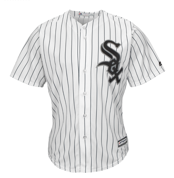 Men's Eloy Jimenez Chicago White Sox Pro Stitch Majestic White Home Cool Base Team Jersey
