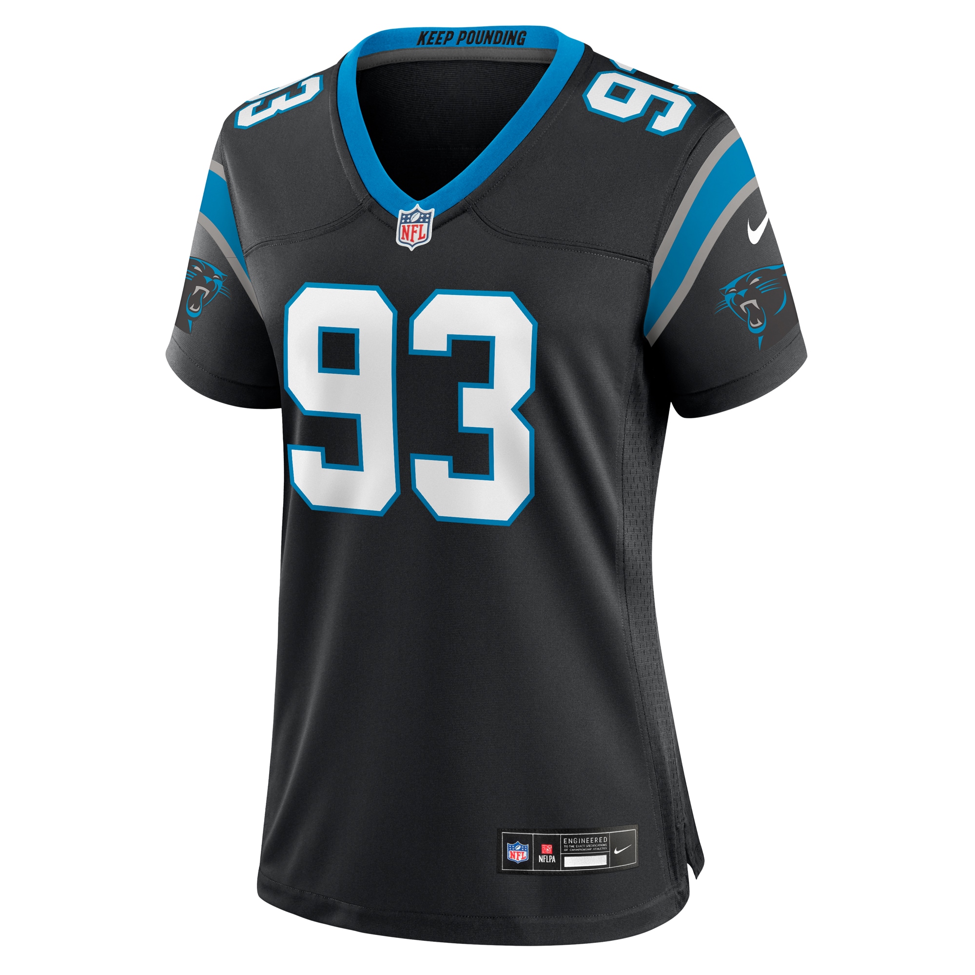 LaBryan Ray Carolina Panthers Nike Women's Team Game Jersey -  Black