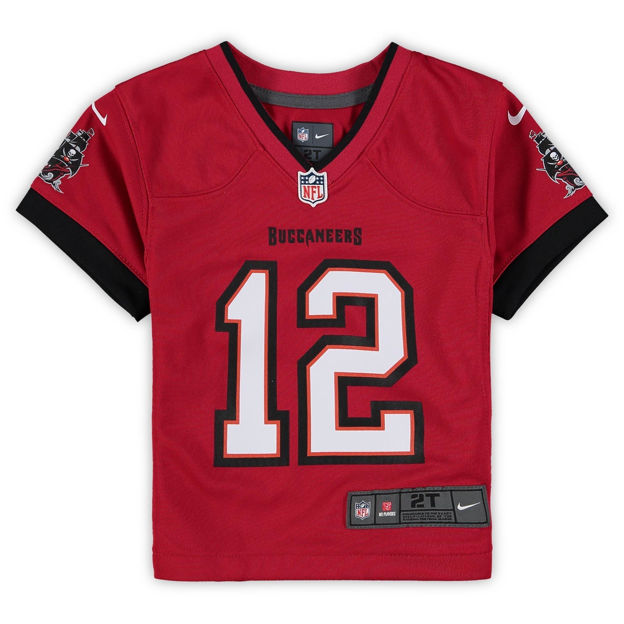 Toddler Nike Tom Brady Red Tampa Bay Buccaneers Game Jersey