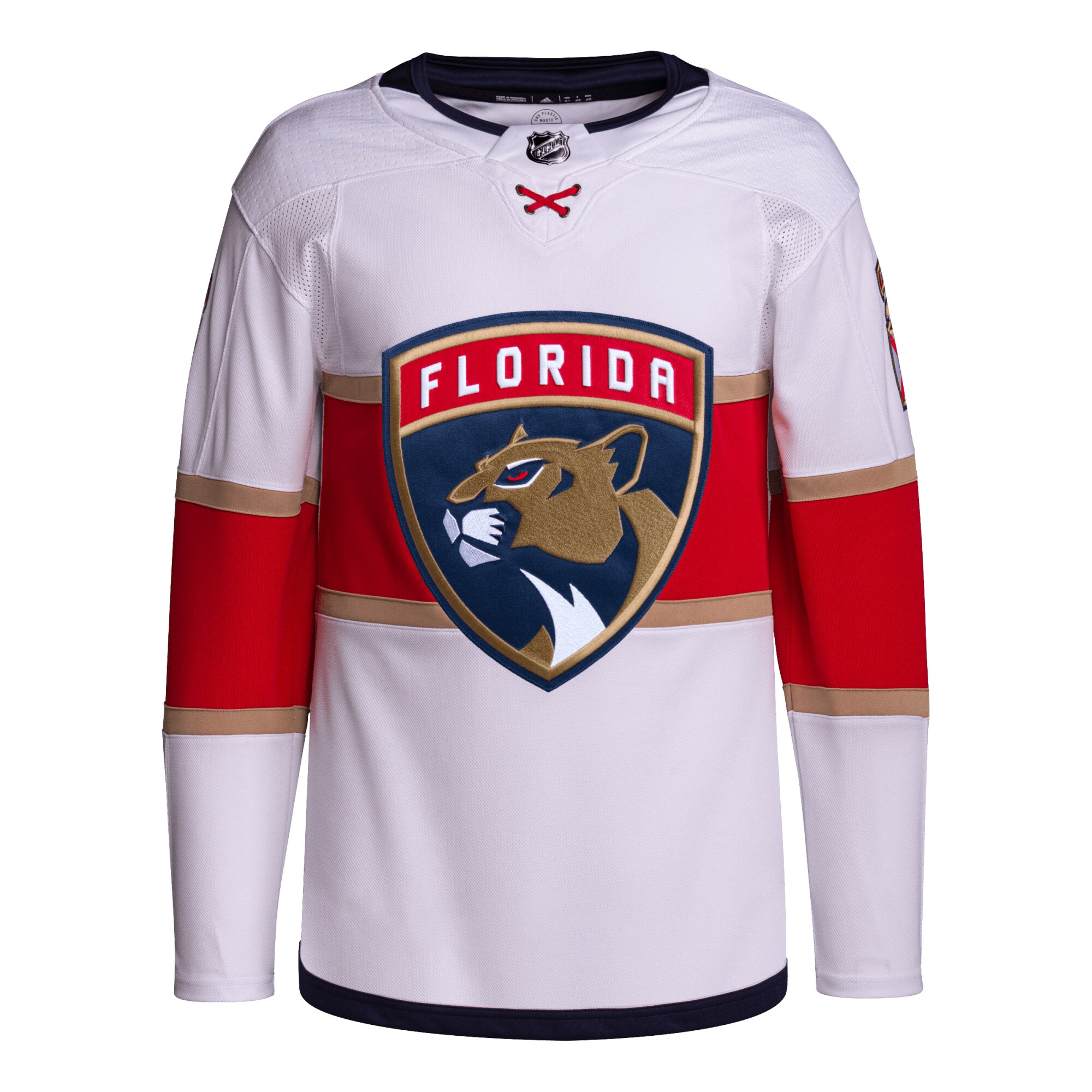 Florida Panthers adidas Away Primegreen Authentic Pro Jersey?White