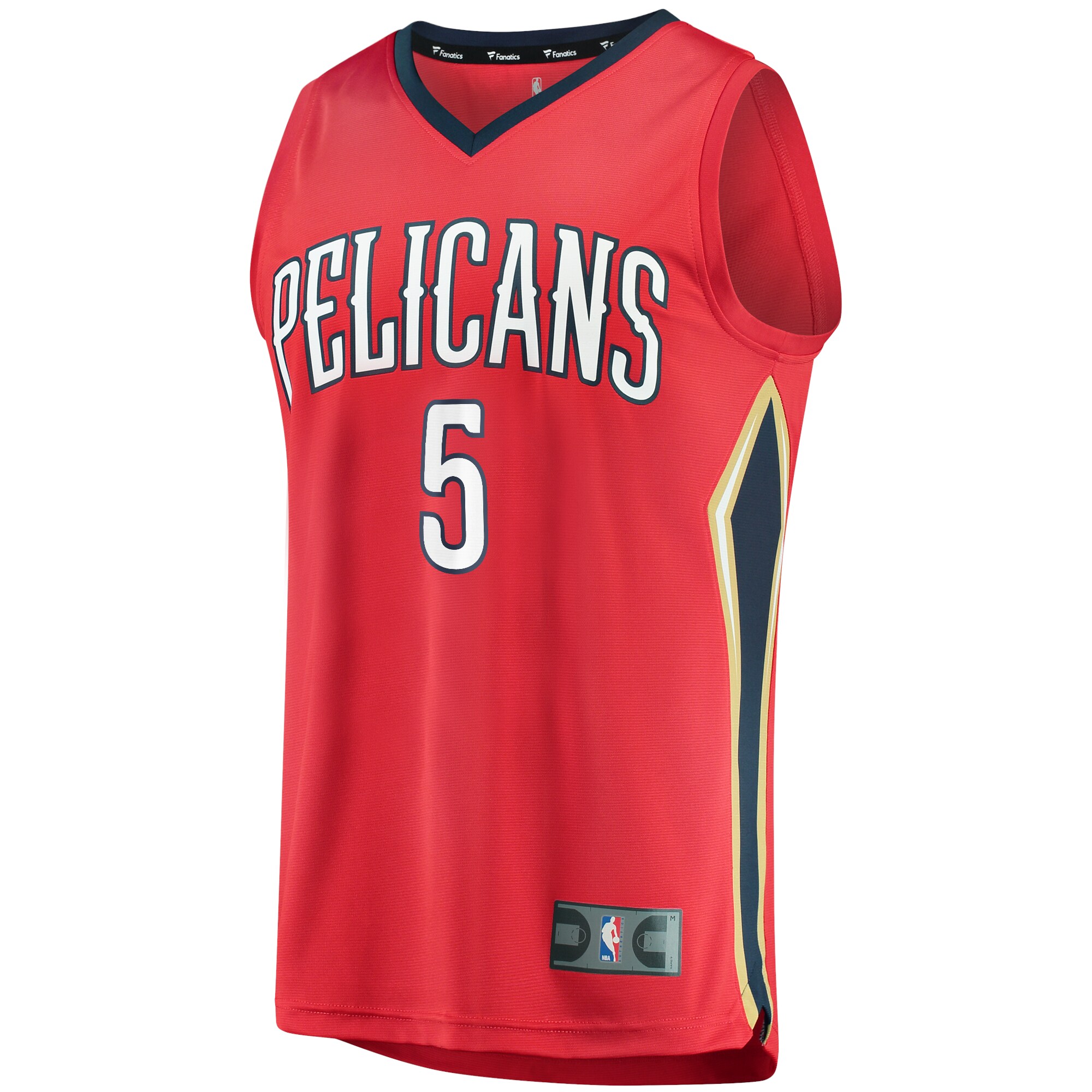 Herbert Jones New Orleans Pelicans Fanatics Branded Fast Break Replica Player Jersey - Statement Edition - Red
