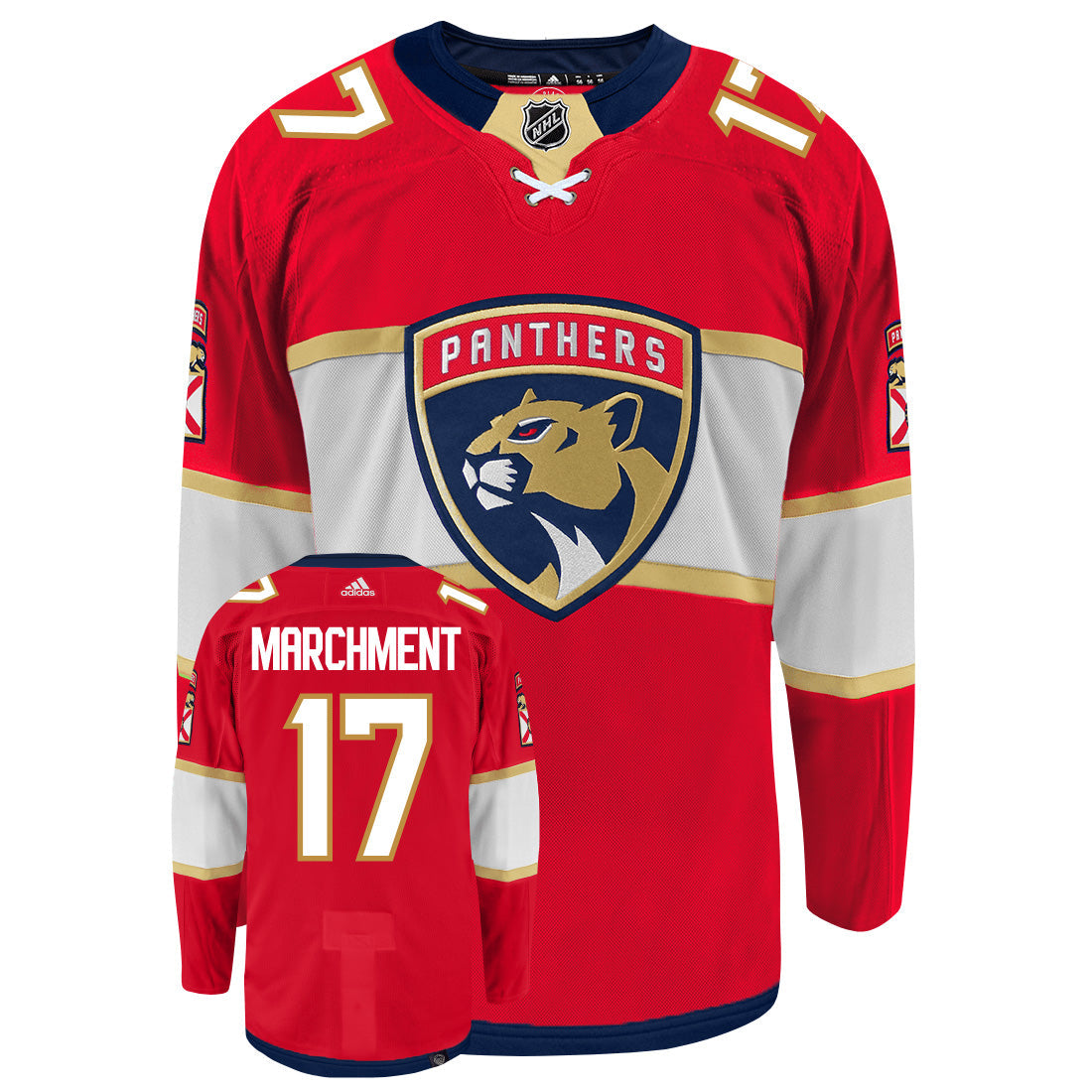 Mason Marchment Florida Panthers Adidas Primegreen Authentic NHL Hockey Jersey