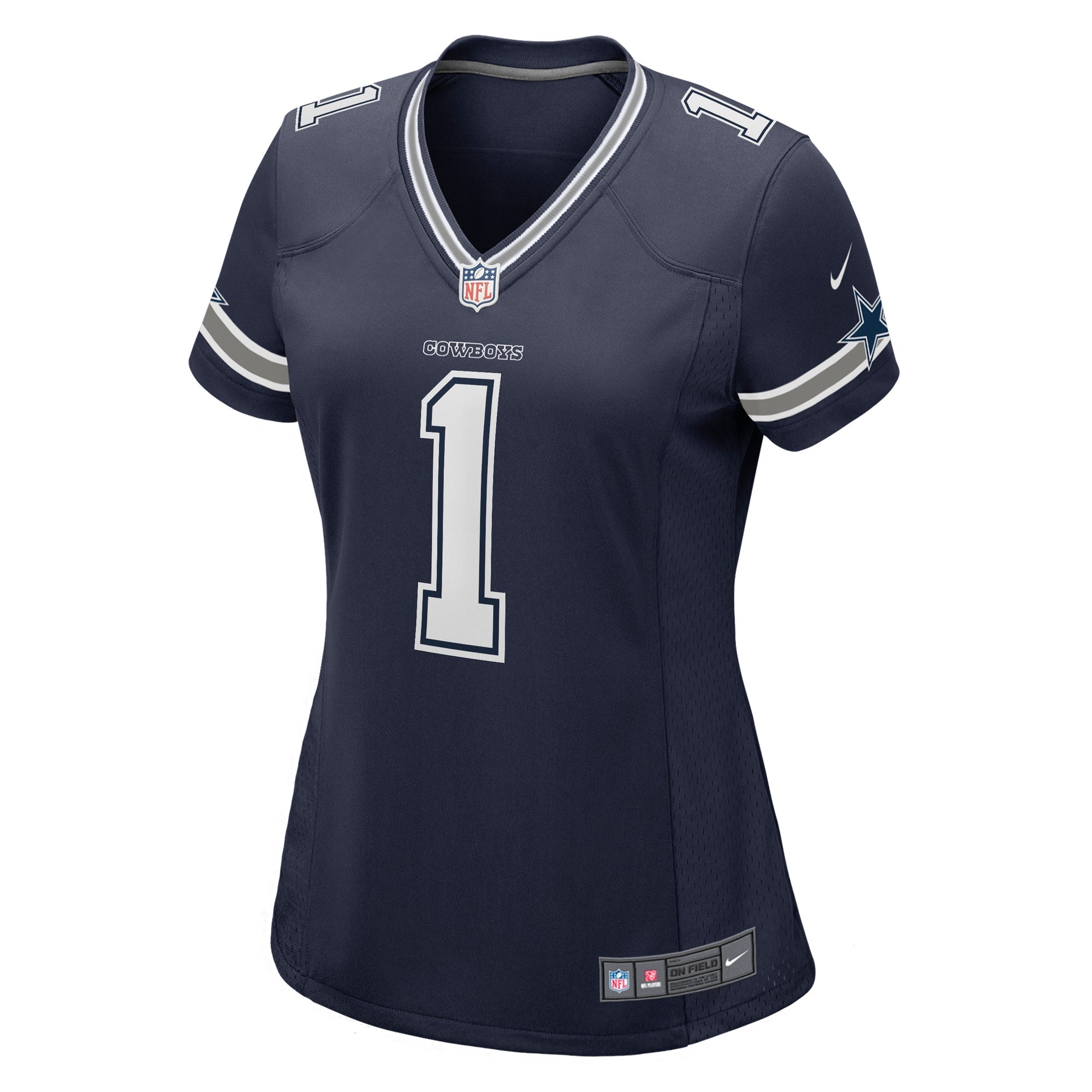 Women's Nike Number 1 Mom Navy Dallas Cowboys Game Jersey