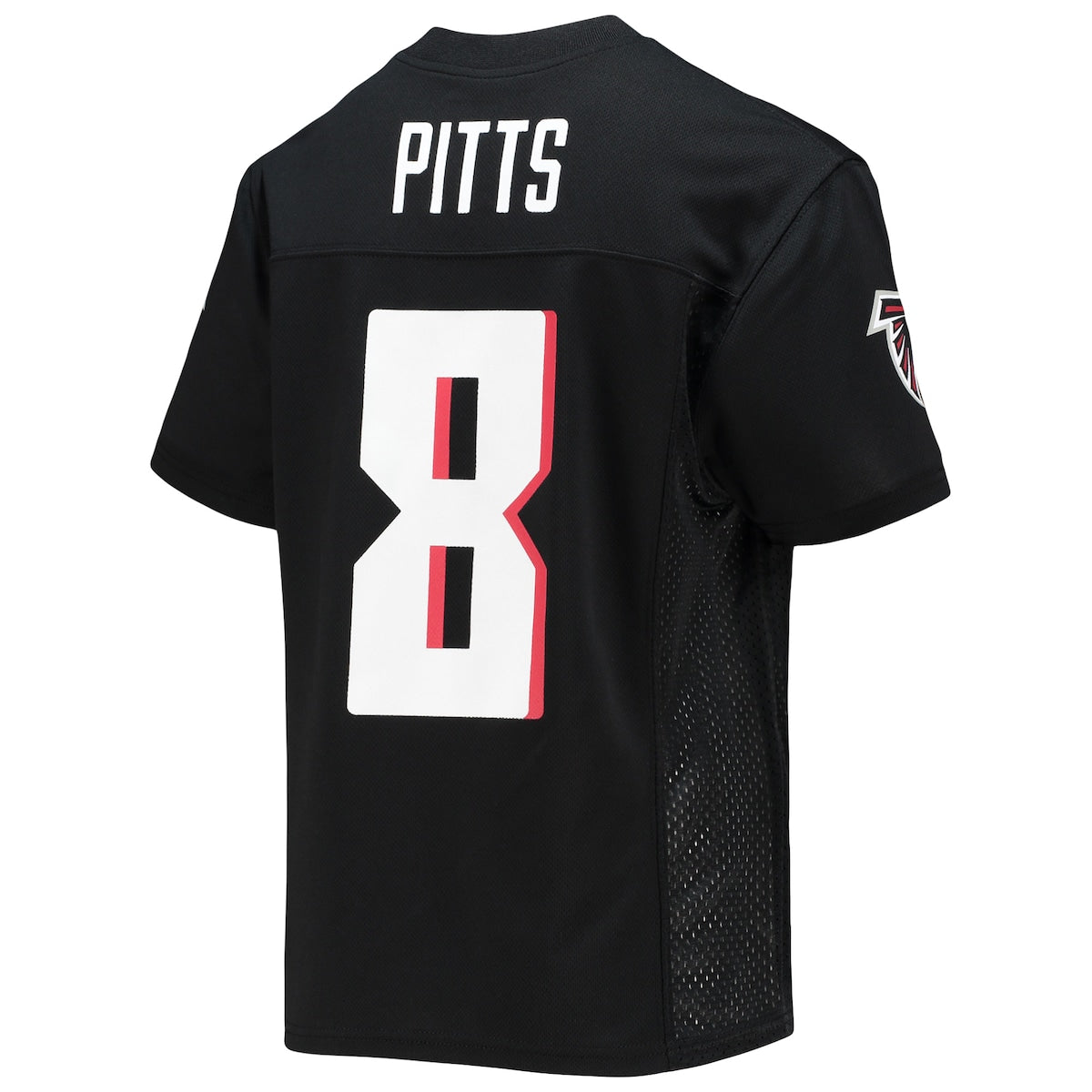 Boys' Grade School Kyle Pitts Outerstuff Falcons Replica Jersey - Black