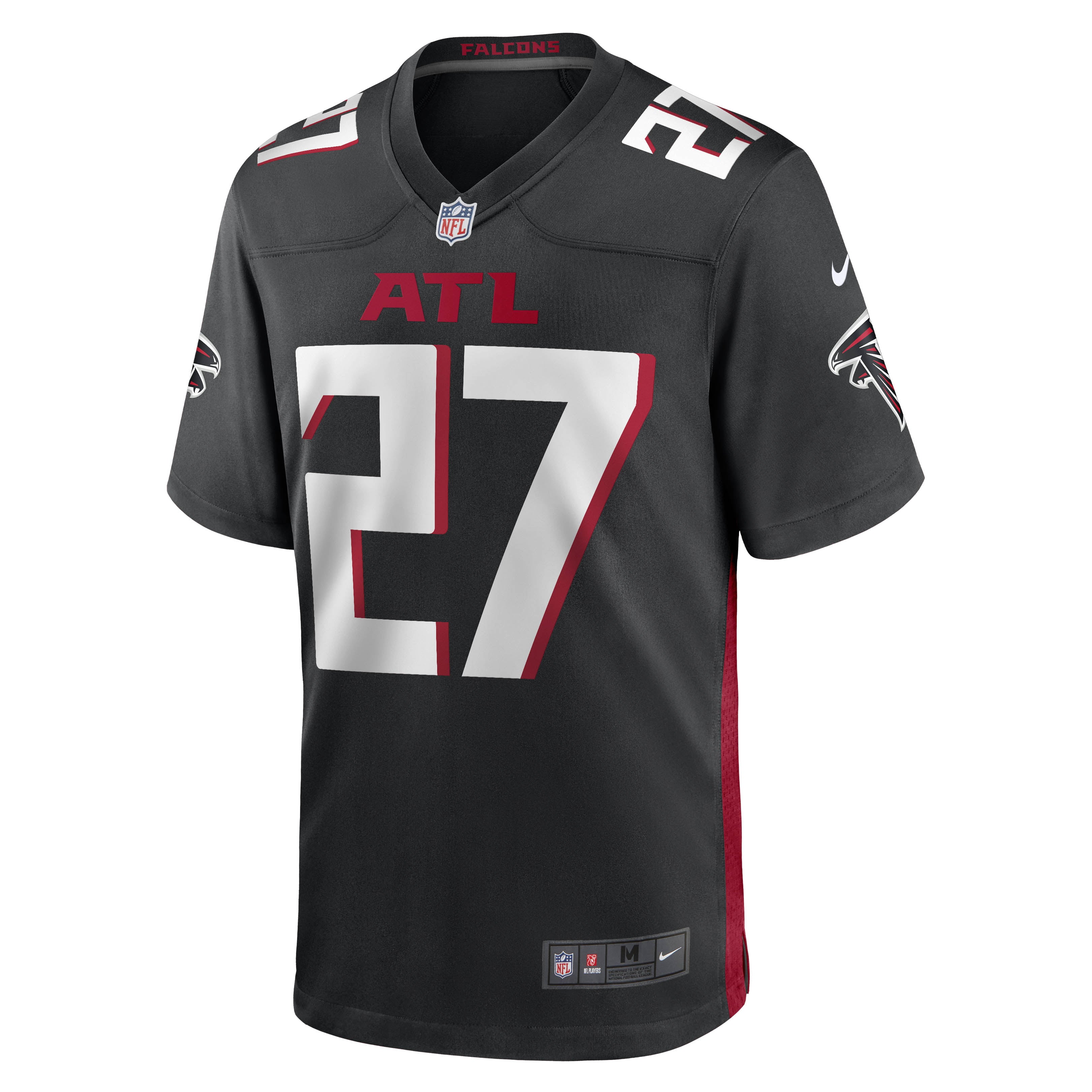 Men's Nike Richie Grant Black Atlanta Falcons Game Jersey