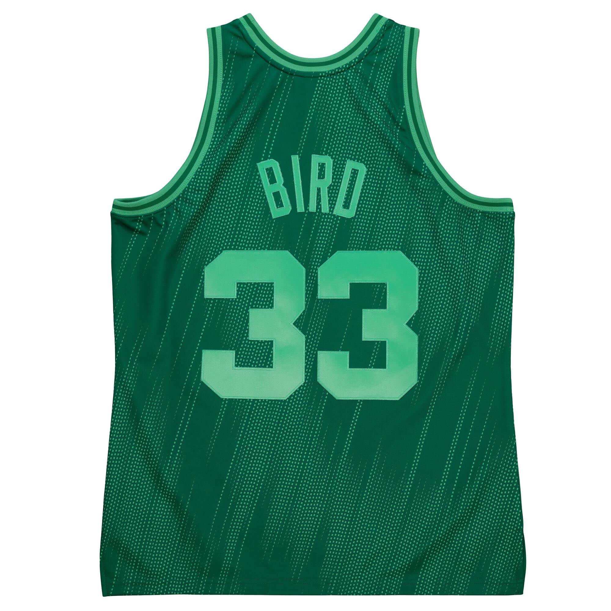 Monochrome Swingman Larry Bird Boston Celtics 1985-86 Jersey