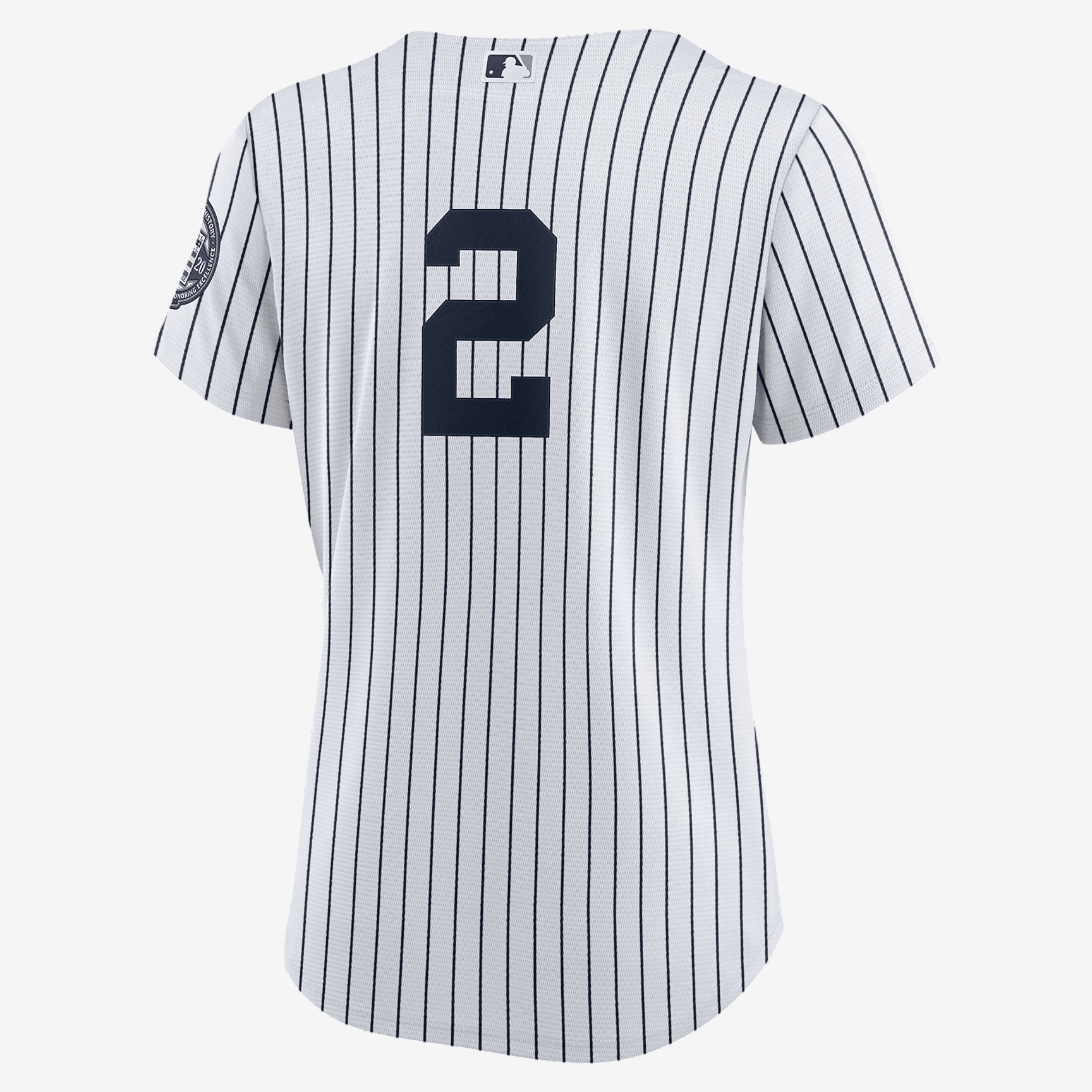 MLB New York Yankees 2020 Hall of Fame Induction (Derek Jeter) Women's Replica Baseball Jersey - White