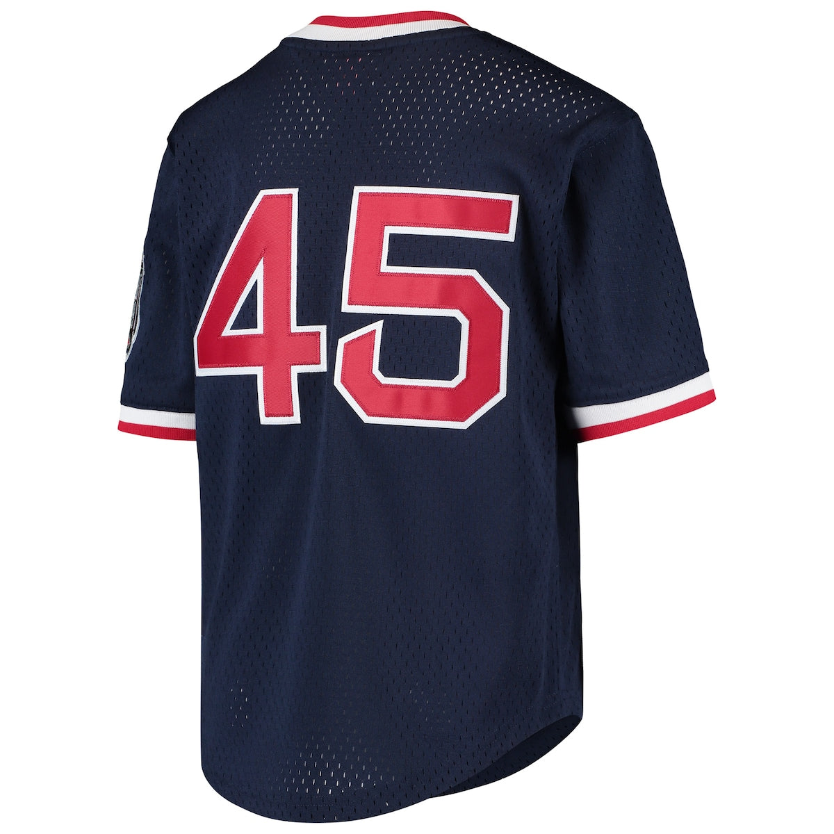 Boys' Grade School Pedro Martinez Mitchell & Ness Red Sox Cooperstown Mesh Batting Practice Jersey - Navy