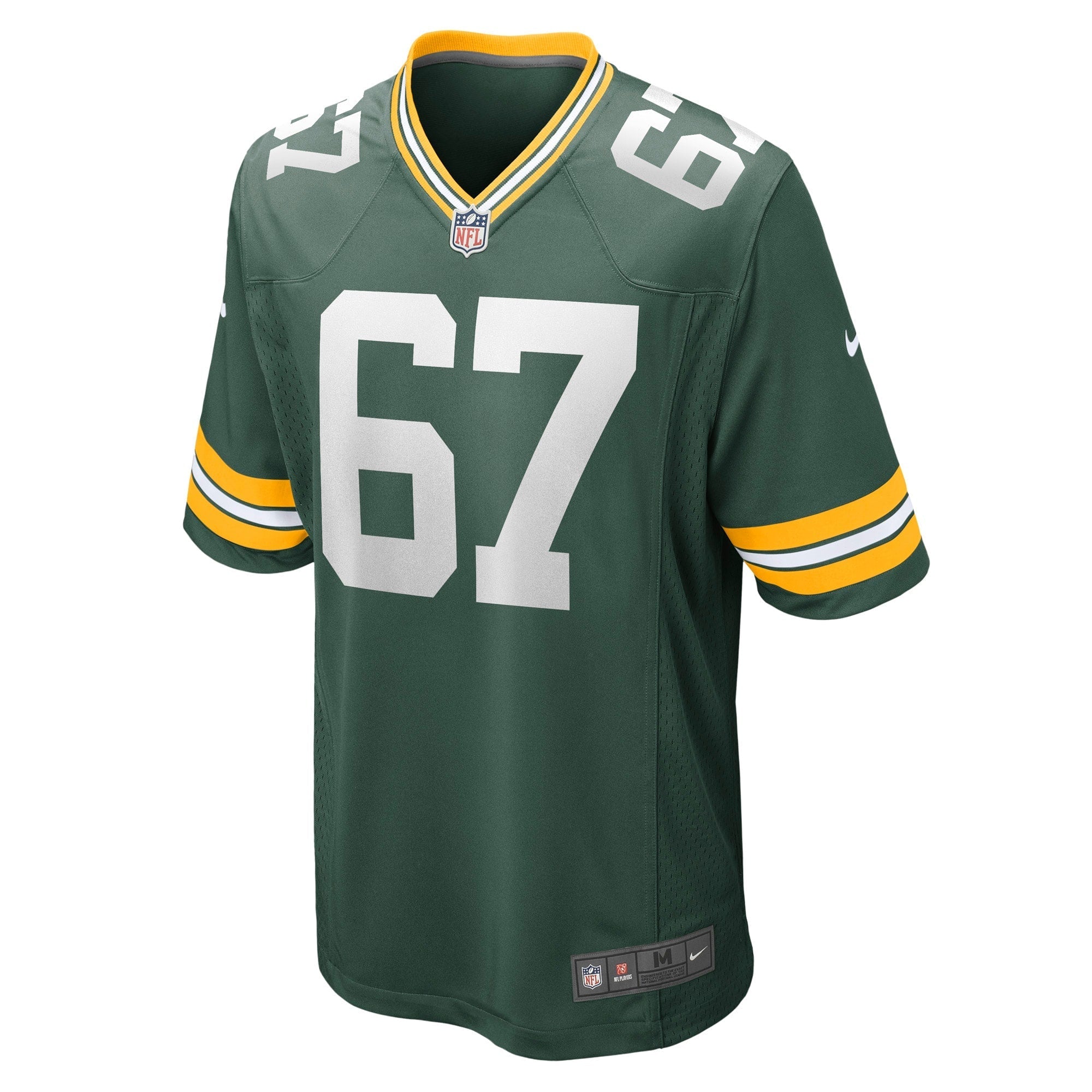 Men's Nike Jake Hanson Green Green Bay Packers Game Jersey