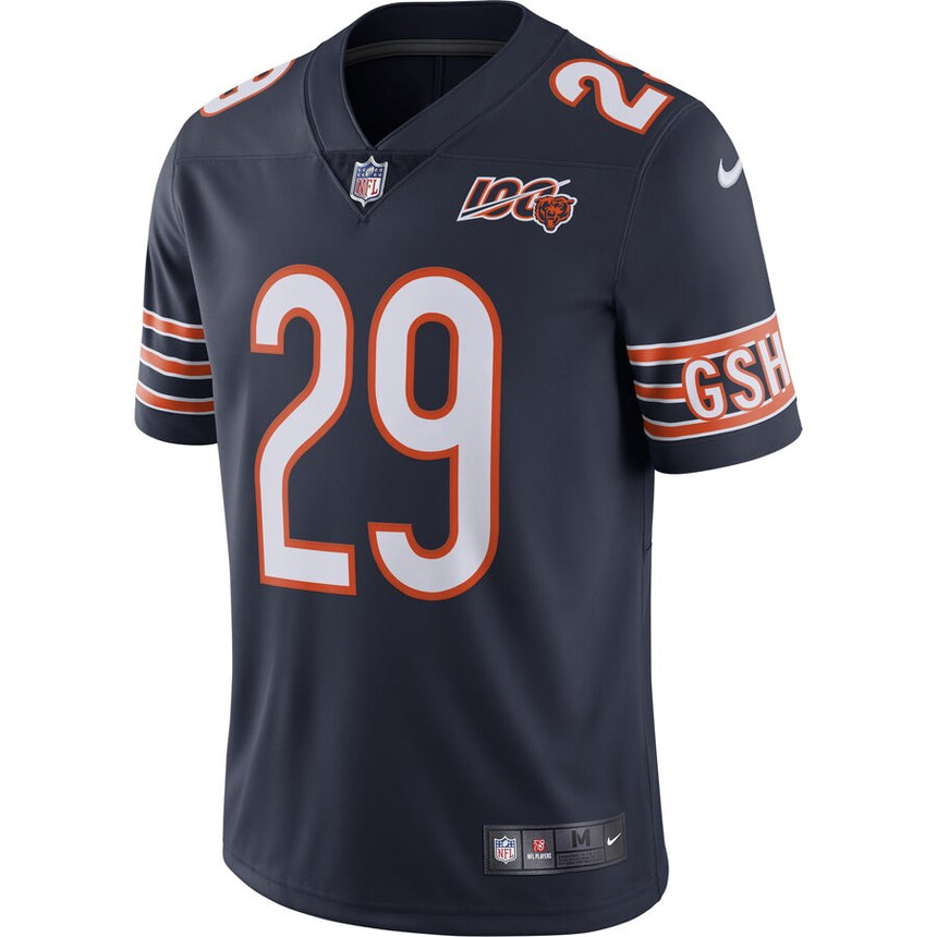 Men's Chicago Bears Tarik Cohen Navy NFL 100th Season Limited Jersey