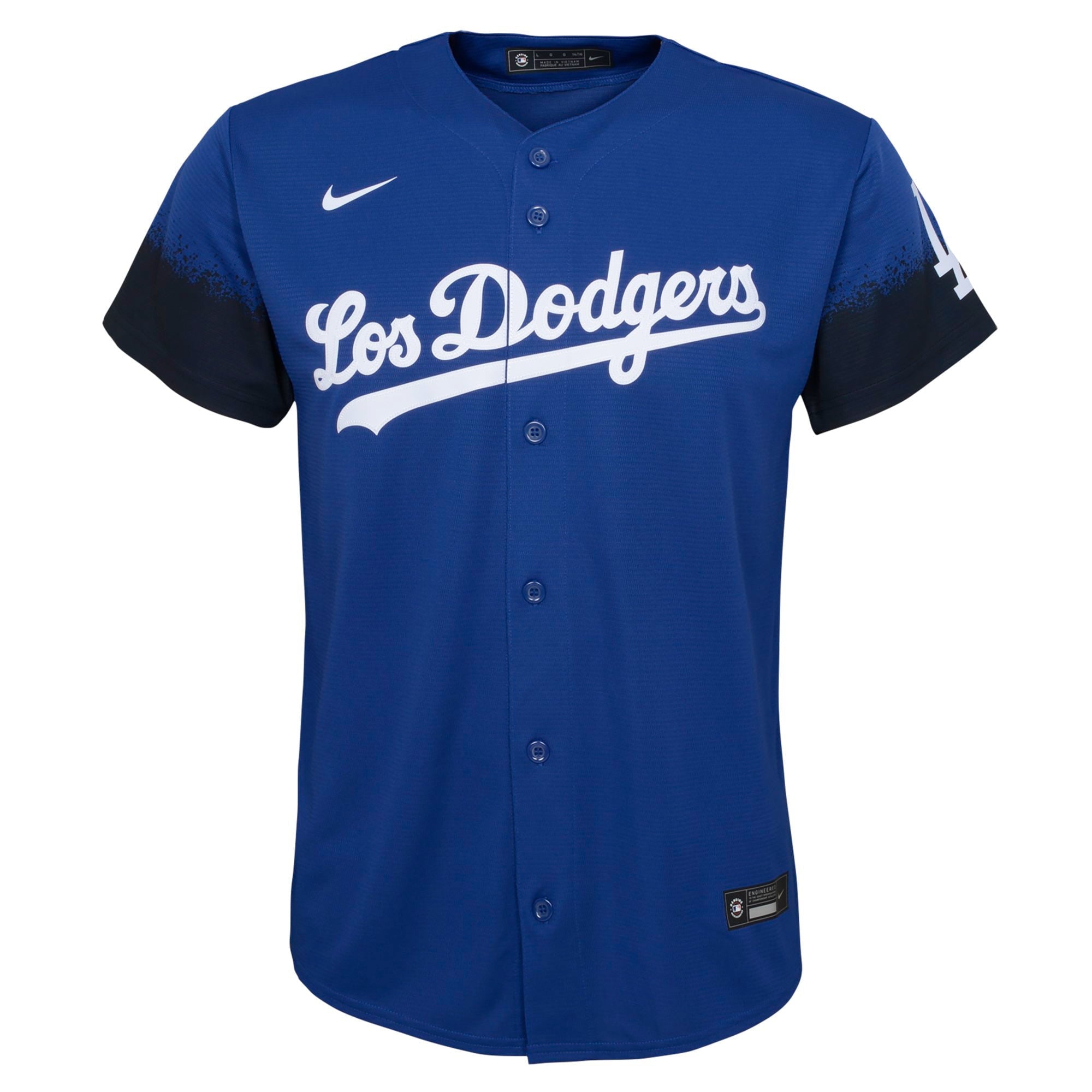 Youth Nike Freddie Freeman Royal Los Angeles Dodgers City Connect Replica Player Jersey