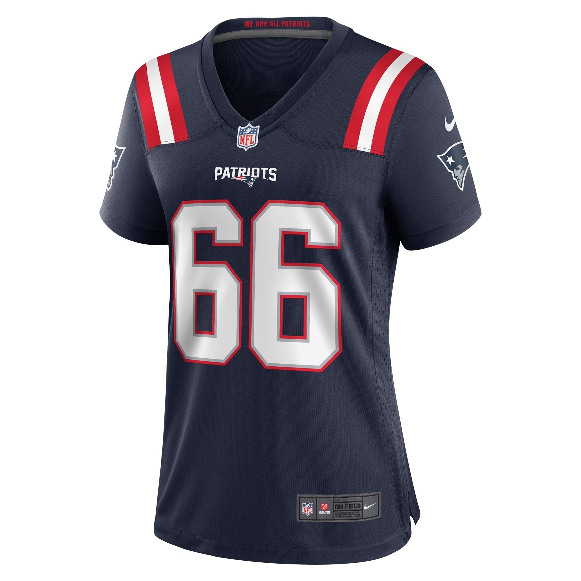 Women's Nike Kody Russey Navy New England Patriots Game Player Jersey