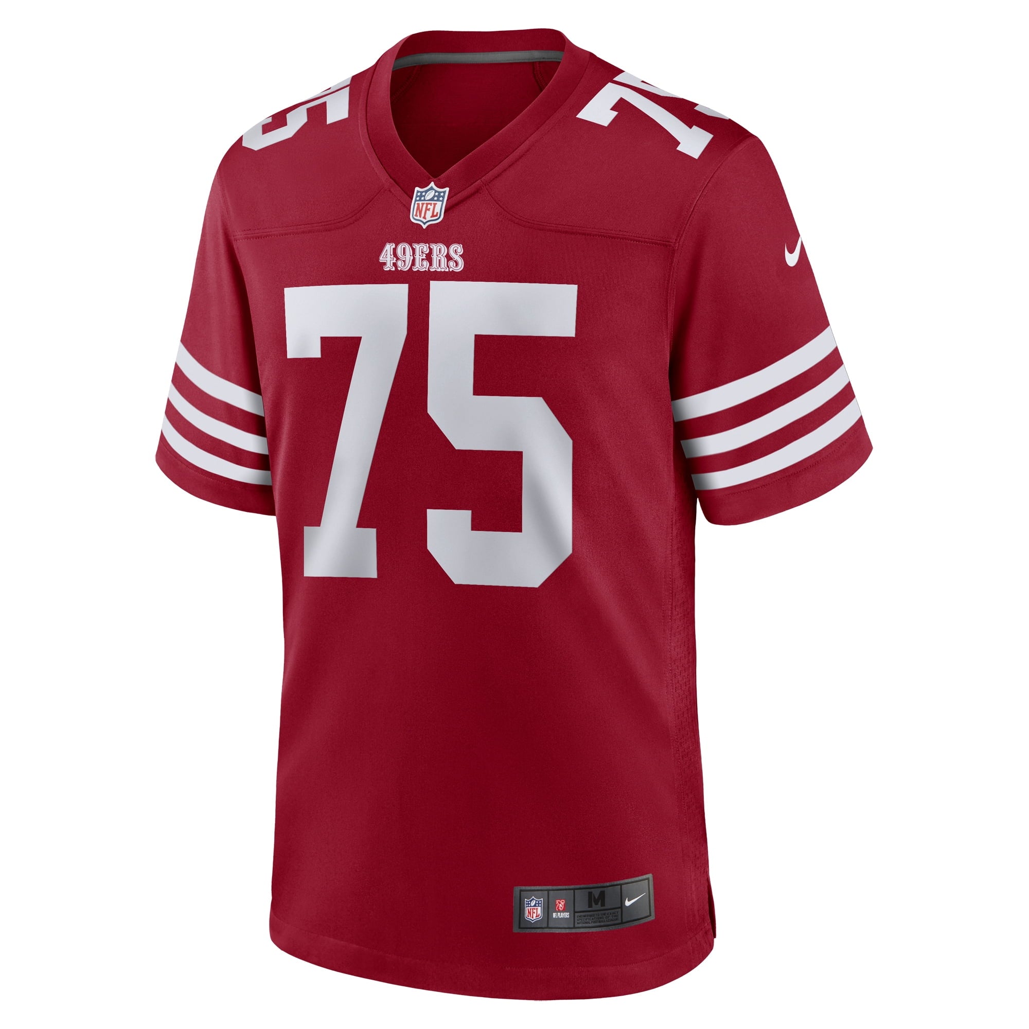 Men's Nike Matt Pryor Scarlet San Francisco 49ers Game Jersey
