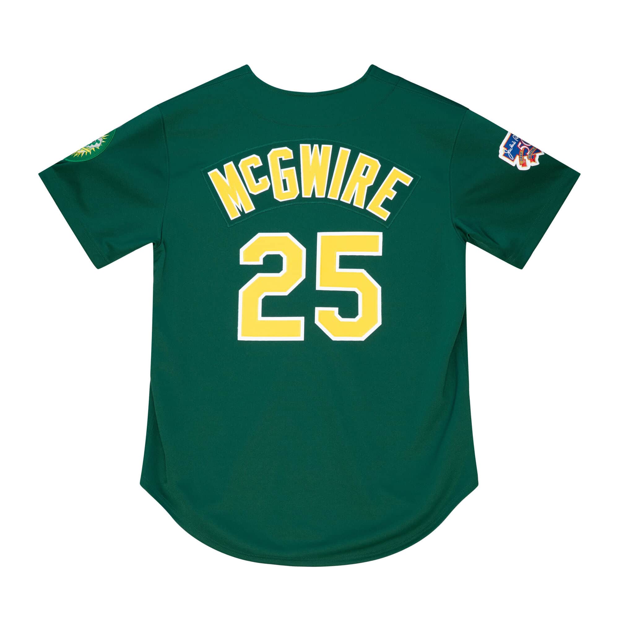 Authentic Mark Mcgwire Oakland Athletics 1997 Jersey