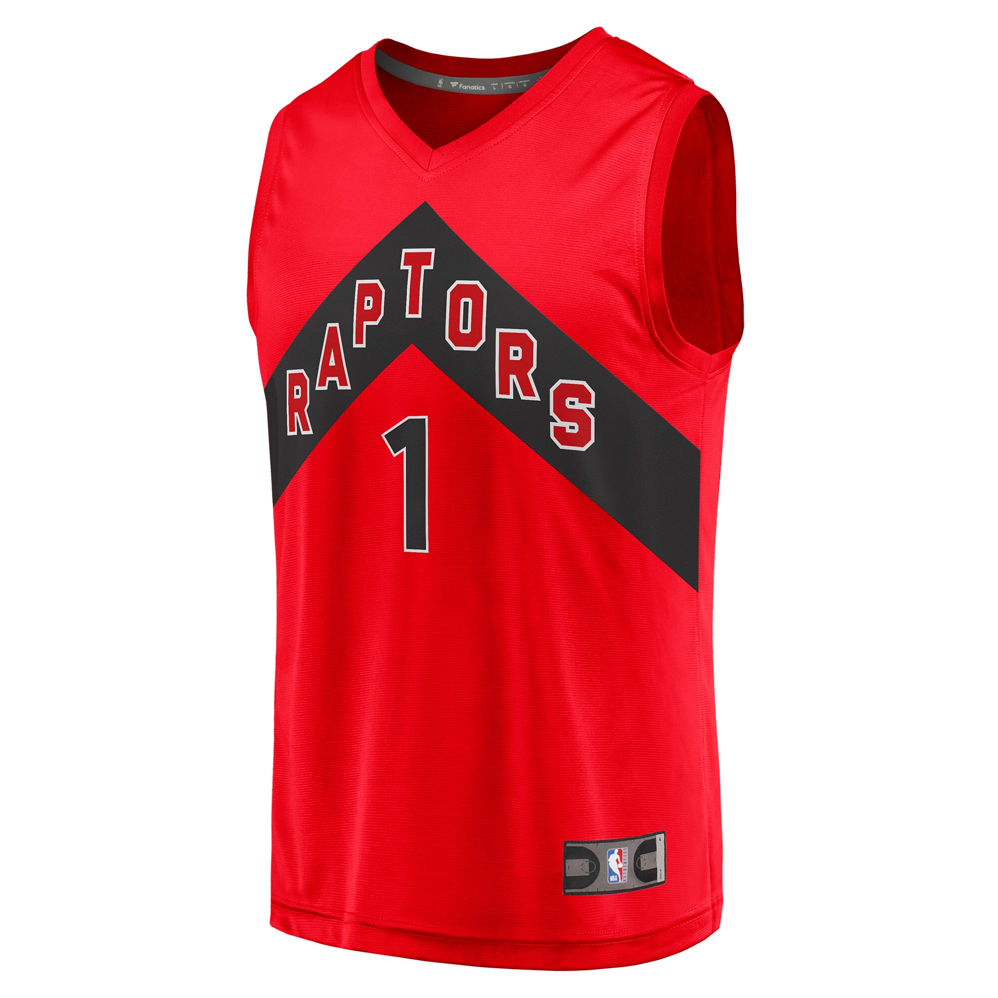 Armoni Brooks Toronto Raptors Fanatics Branded 2021/22 Fast Break Replica Jersey - Icon Edition - Red