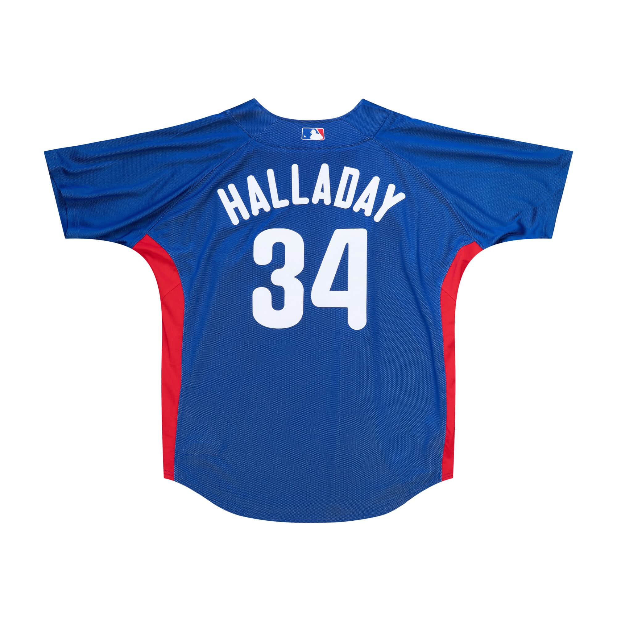 Authentic Roy Halladay Philadelphia Phillies 2010 BP Jersey