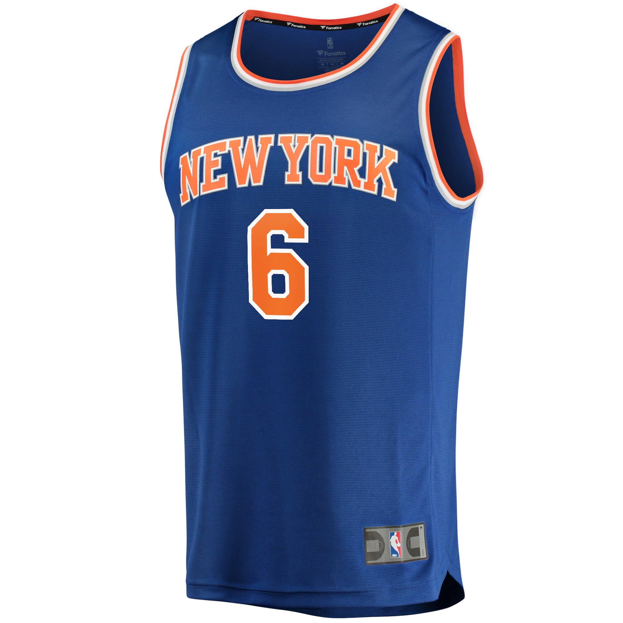Quentin Grimes New York Knicks Fanatics Branded 2021/22 Fast Break Replica Jersey - Icon Edition - Blue