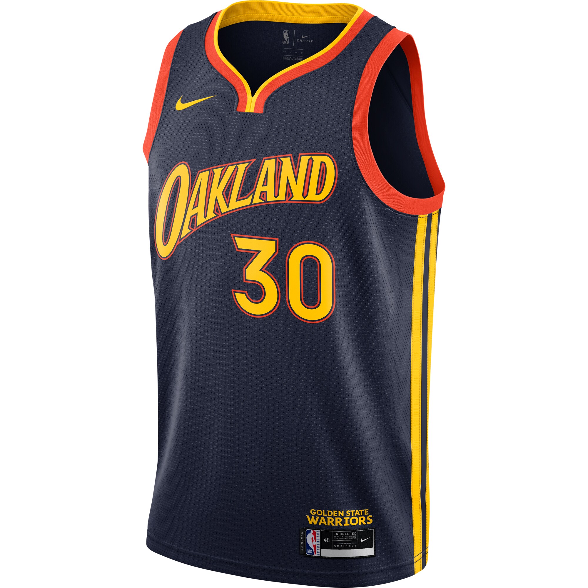 Stephen Curry Golden State Warriors Nike 2020/21 Swingman Player Jersey Navy - City Edition