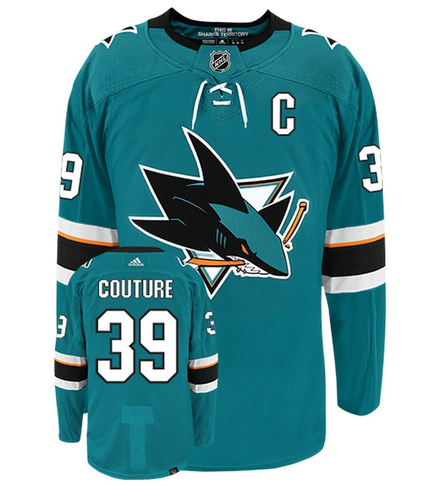 Logan Couture San Jose Sharks Adidas Primegreen Authentic NHL Hockey Jersey