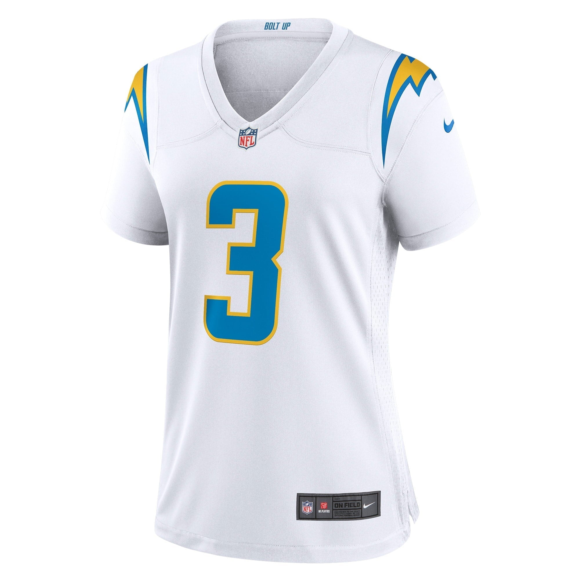 Women's Nike Derwin James Jr. White Los Angeles Chargers Game Jersey