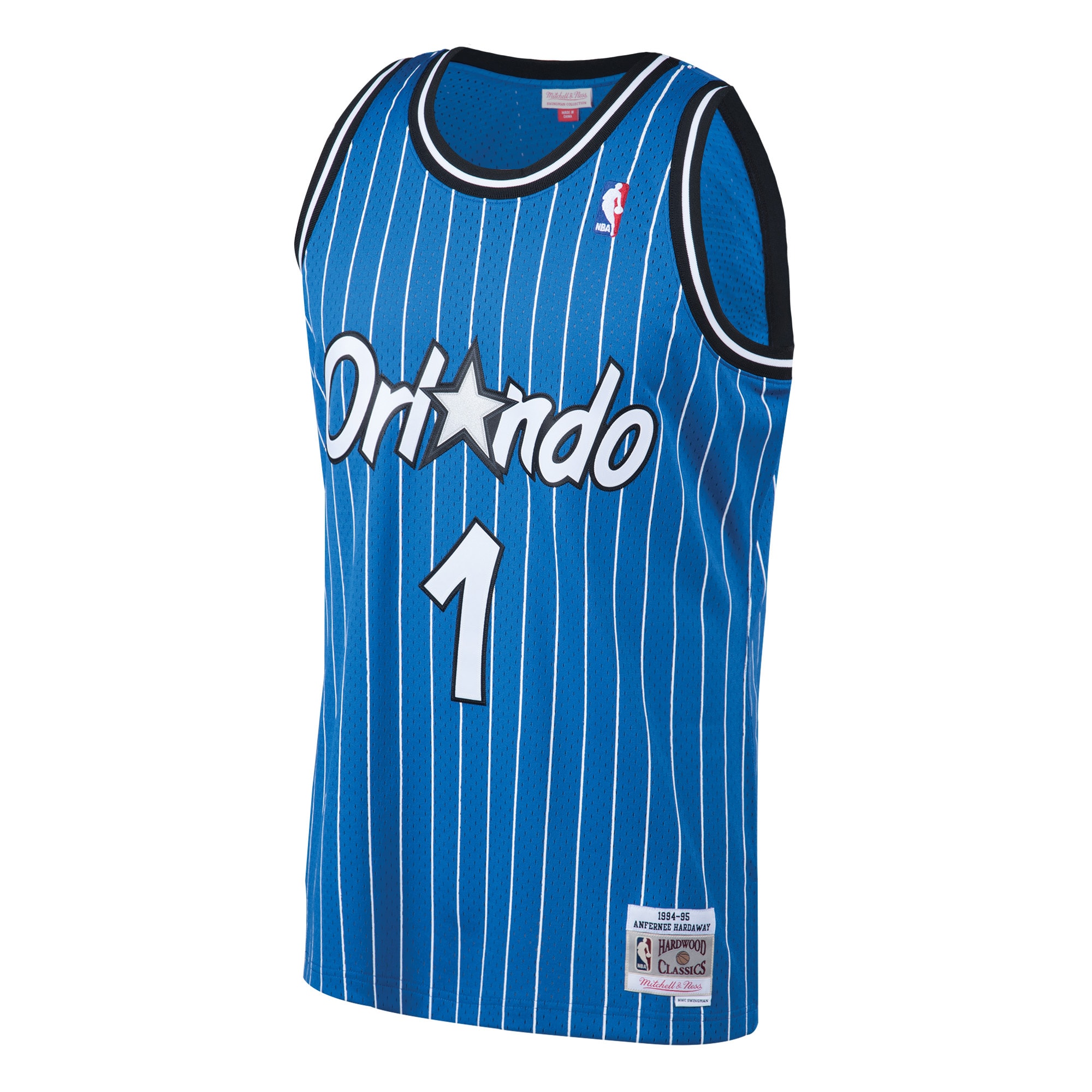 Penny Hardaway Orlando Magic Mitchell & Ness Hardwood Classics Swingman Jersey - Blue