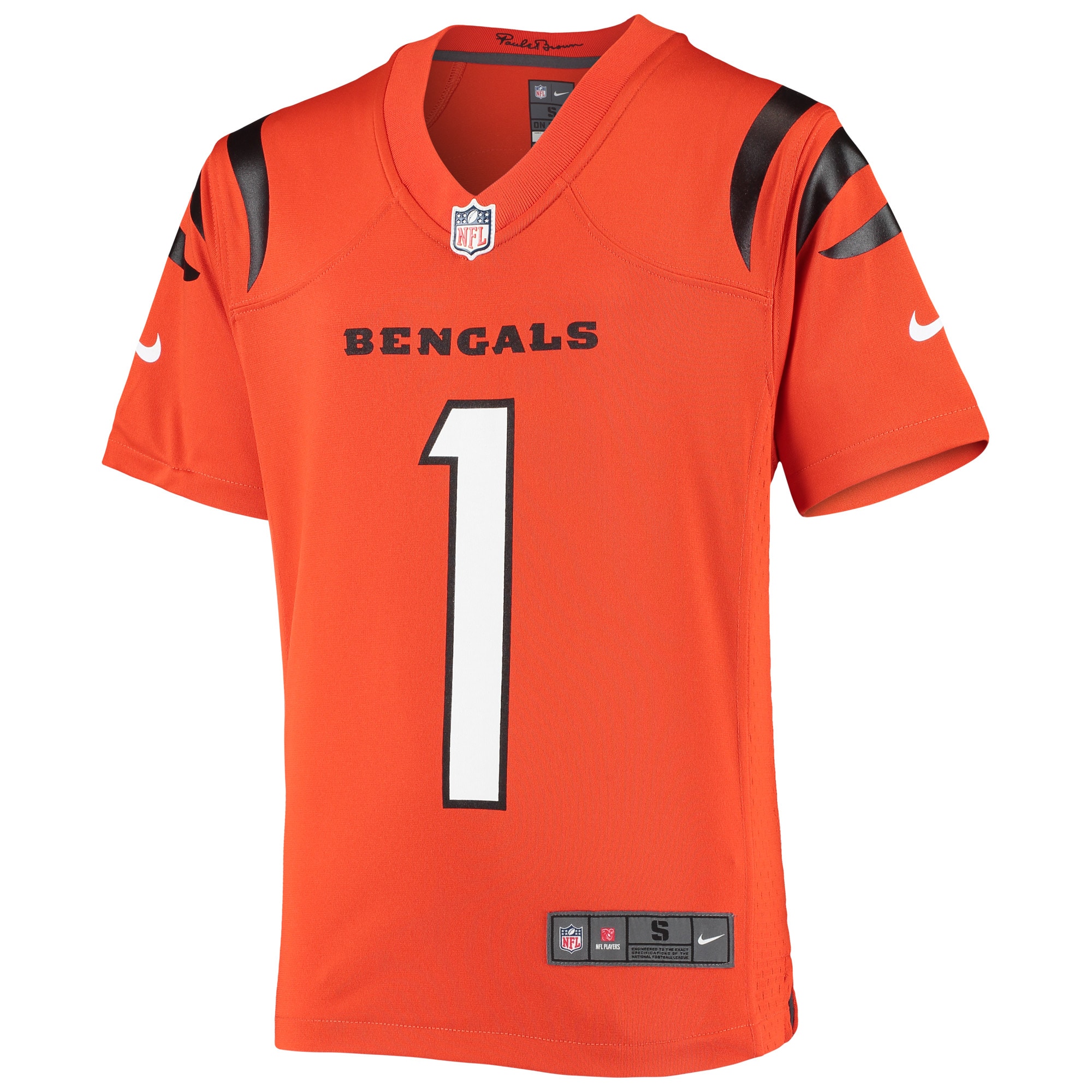 Ja'Marr Chase Cincinnati Bengals Nike Youth Game Jersey - Orange