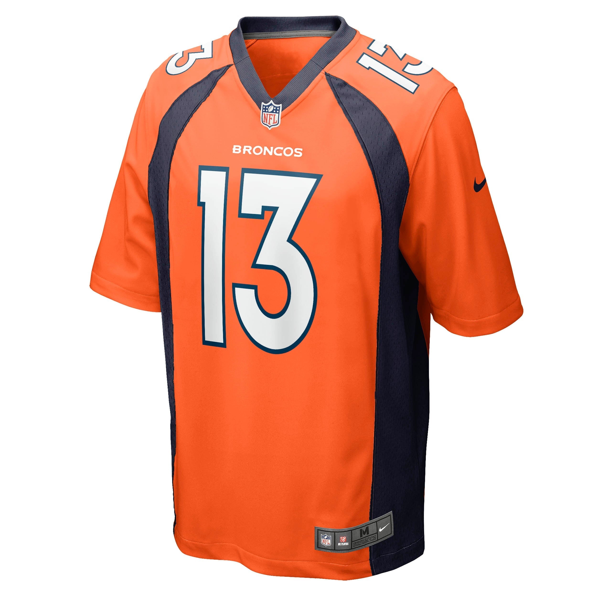 Men's Nike Michael Ojemudia Orange Denver Broncos Game Jersey